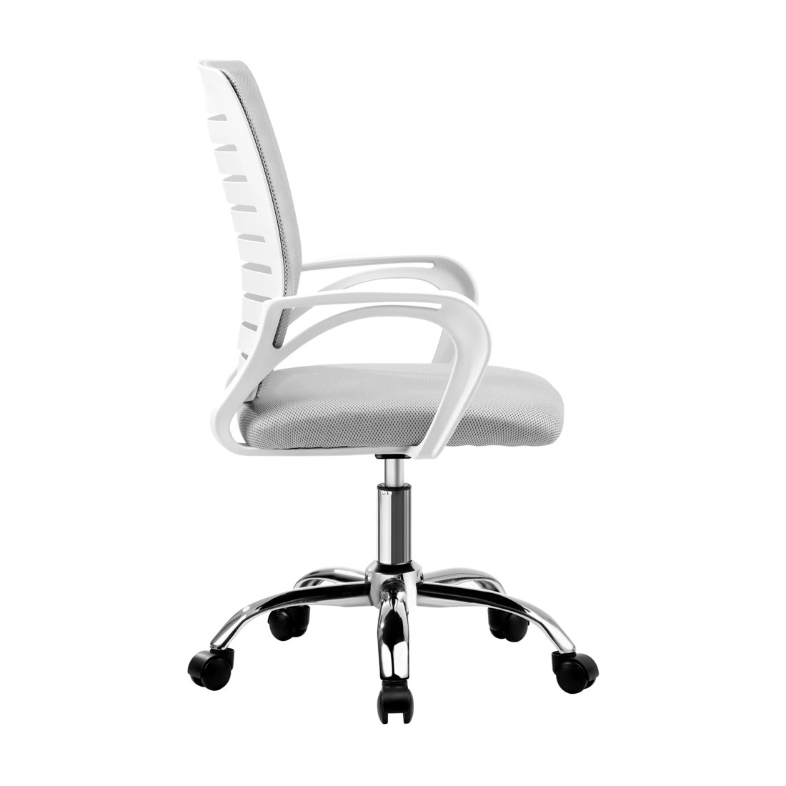 8 Oikiture Mesh Office Chair Computer Desk Seat Home Work
 - White, 8 of 10