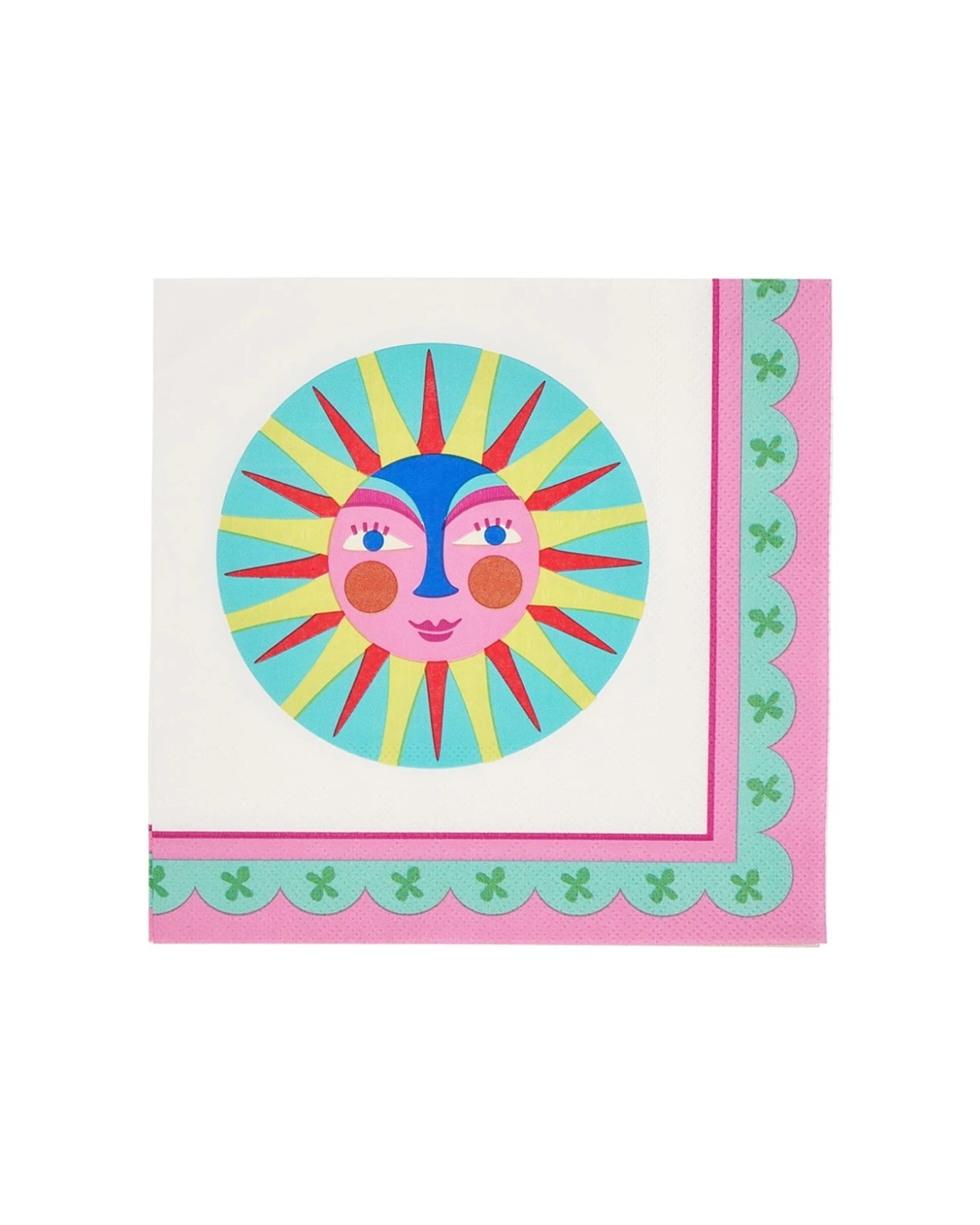 3 Annabel Trends 20pc Paper Napkins Fiesta Sun 23.5x33cm - Multi, 3 of 3
