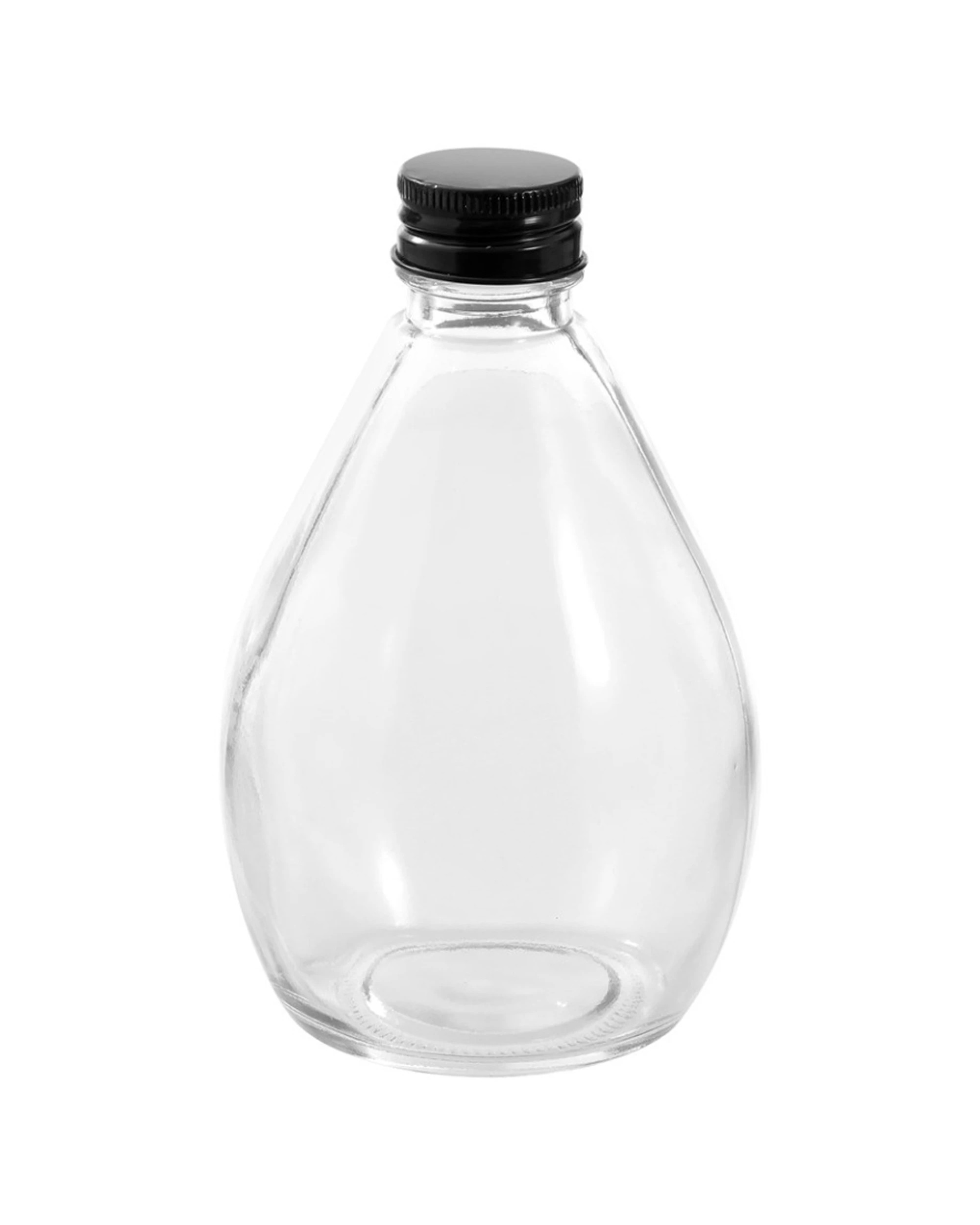 4 Lemon & Lime 12PK Verre Bulb Glass Reusable Food Container 350ml - Clear, 4 of 4