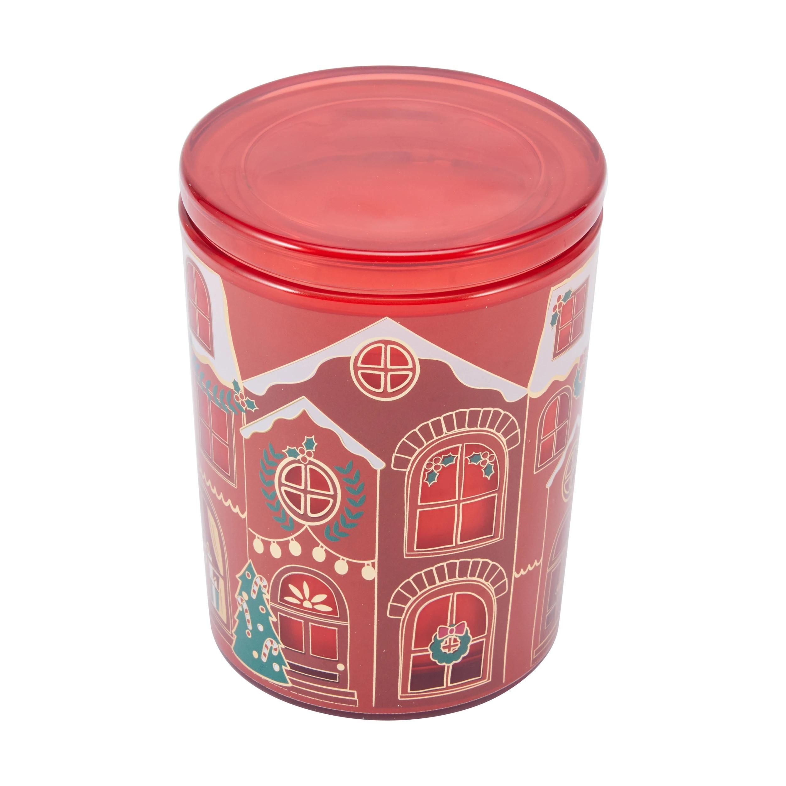 2 Christmas Village Glowing Scene Candle, 2 of 5