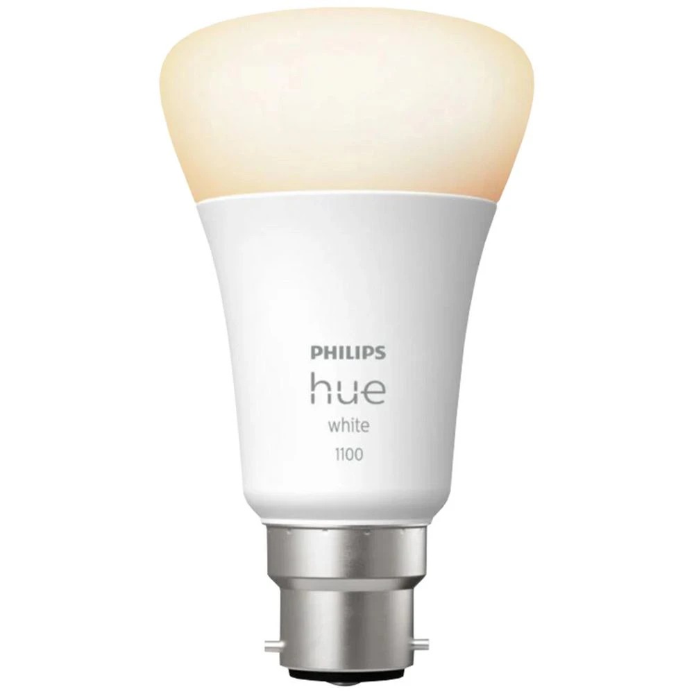 1 Philips Hue White 9.5W B22 Smart LED Bulb, 1 of 2