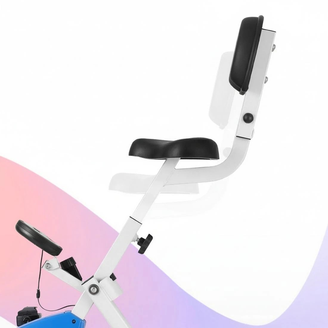 7 Everfit Under Desk Exercise Bike Magnetic Resistance X-bike Workouts 100kg Capacity - Multi, 7 of 7