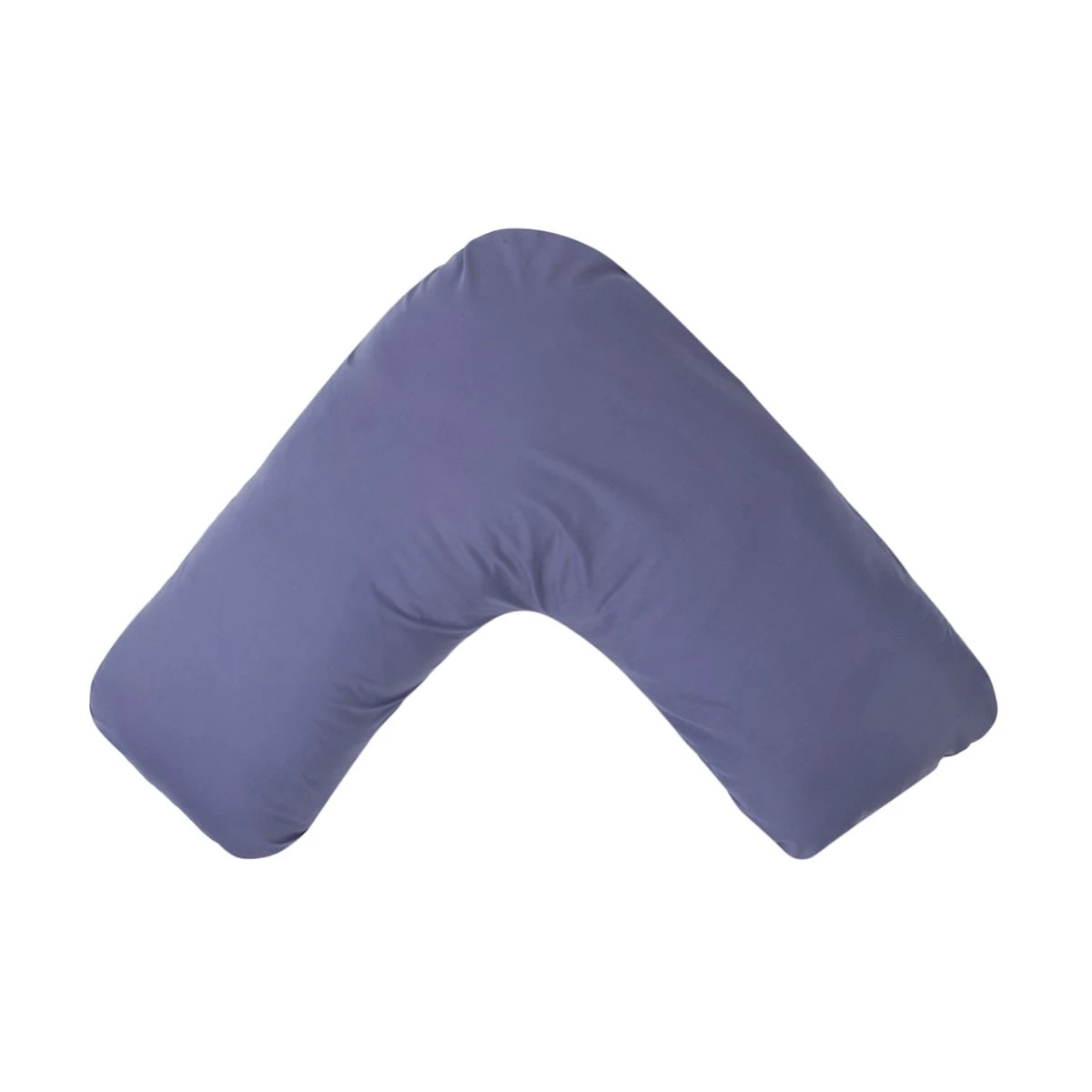 2 180 Thread Count U-Shape Pillowcase - Mid Blue, 2 of 3