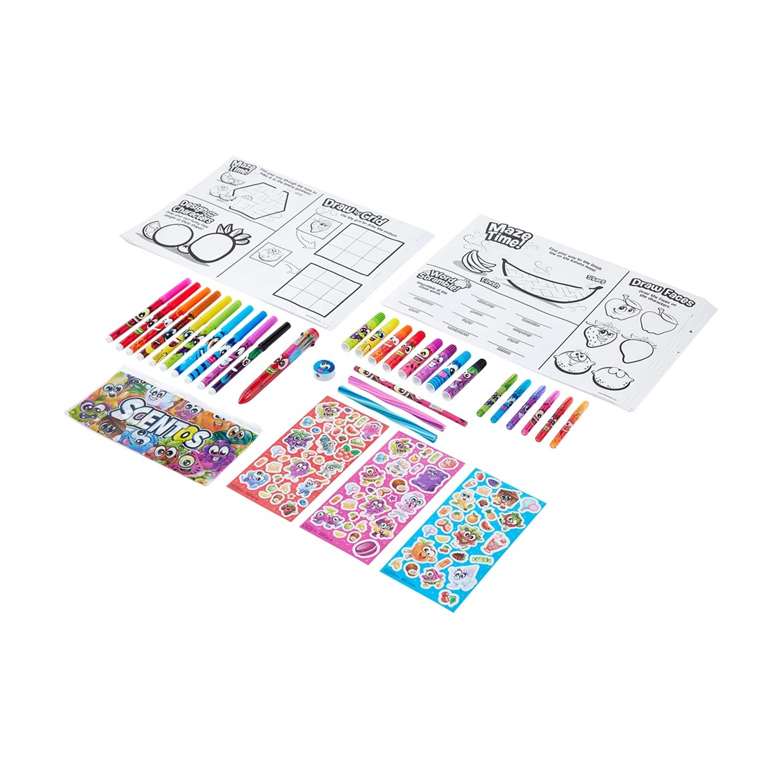 3 145 Pack Scentos Scented Stationery Activities Case, 3 of 10