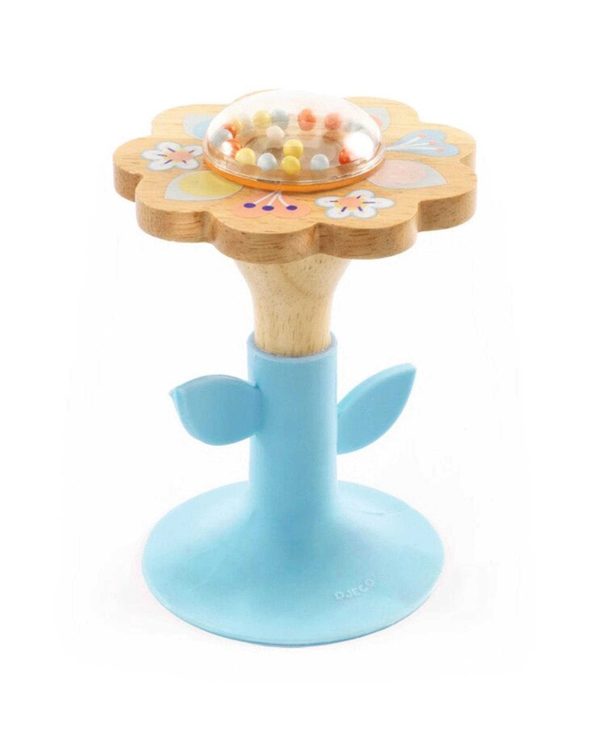 Djeco Baby Gifti Rattle And Teether Set Silicone Wooden Toys - Multi ...