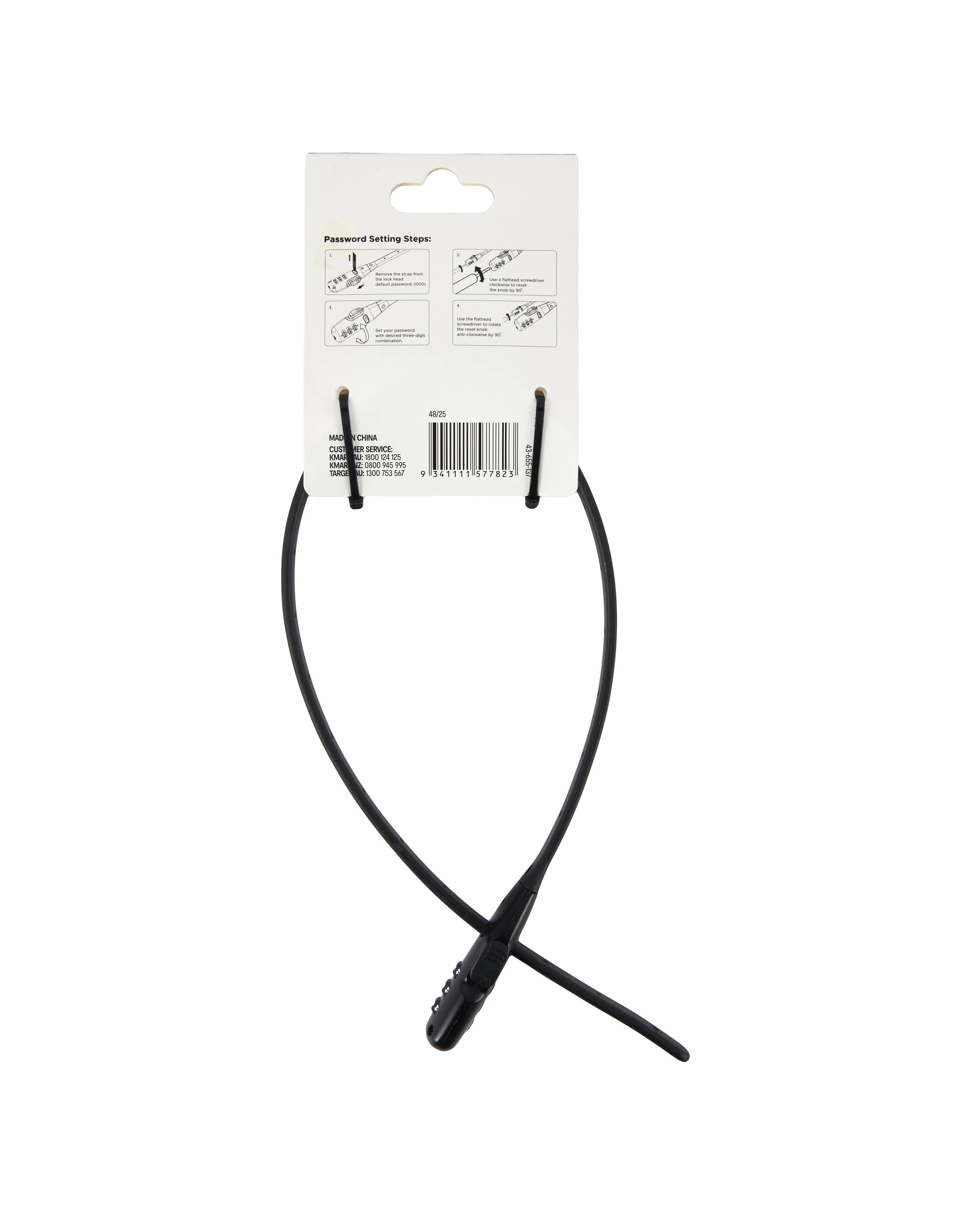 6 Cable Tie Bike Lock, 6 of 6