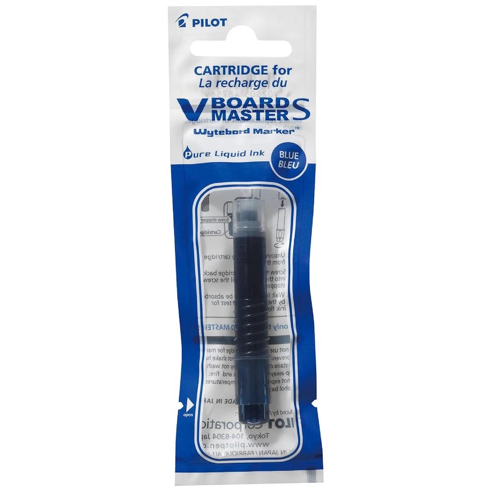 1 PILOT V Board Master S Whiteboard Marker Refill Blue, 1 of 2