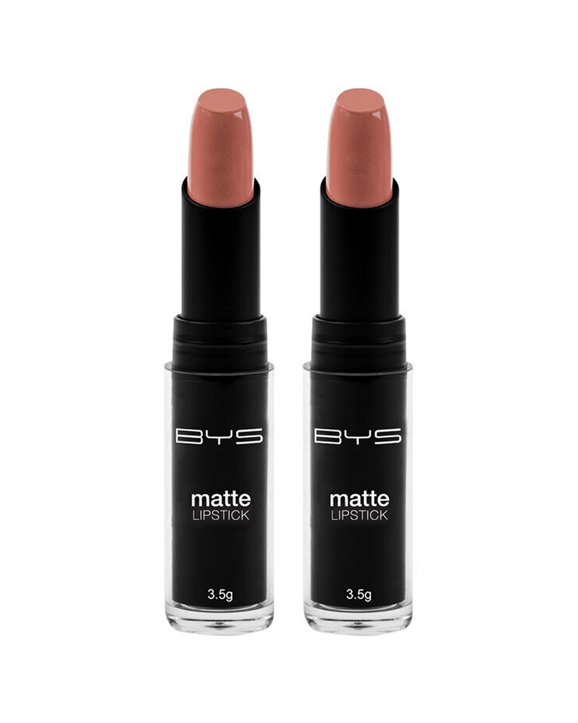 1 BYS 2PK Matte Lipstick Dusk Creamy Velvety Matte Finish - Pink, 1 of 1