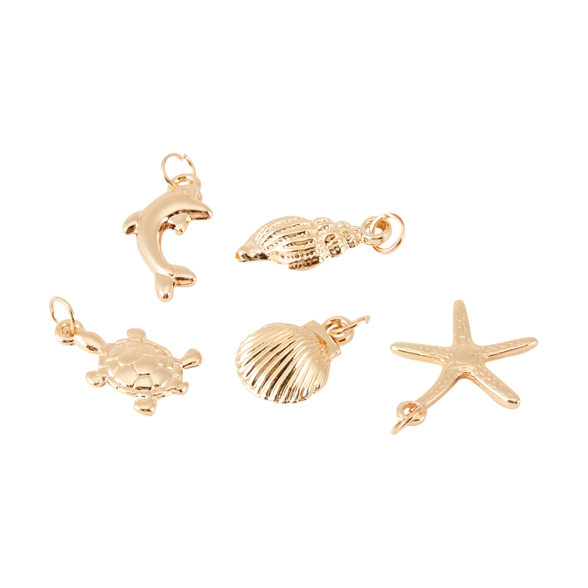 3 Jewellery Making Charms - Beach, 3 of 3
