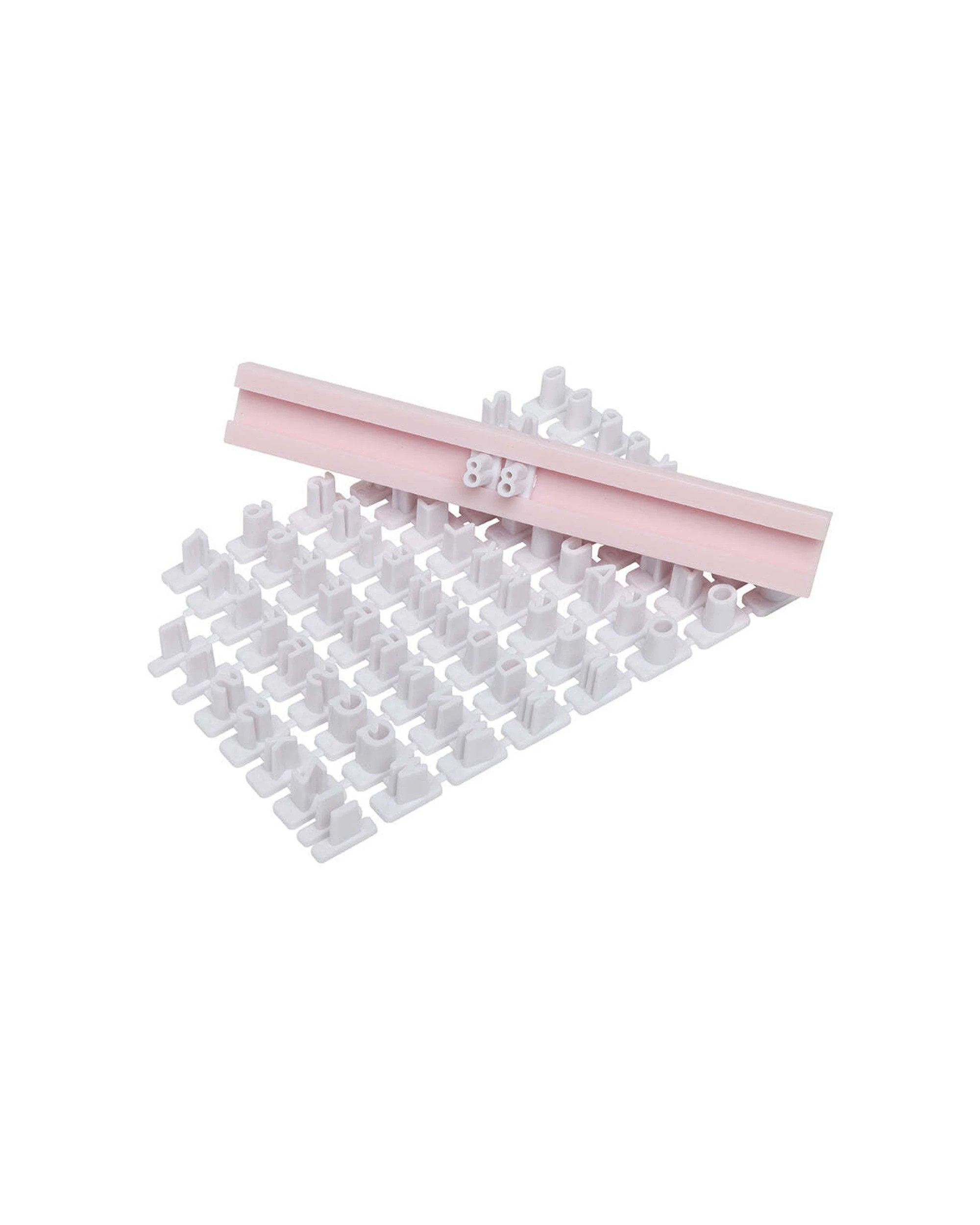 2 Wiltshire 3 x 74pc Plastic Fondant Letter Press Personalised Cake Decor Set - Plain, 2 of 4