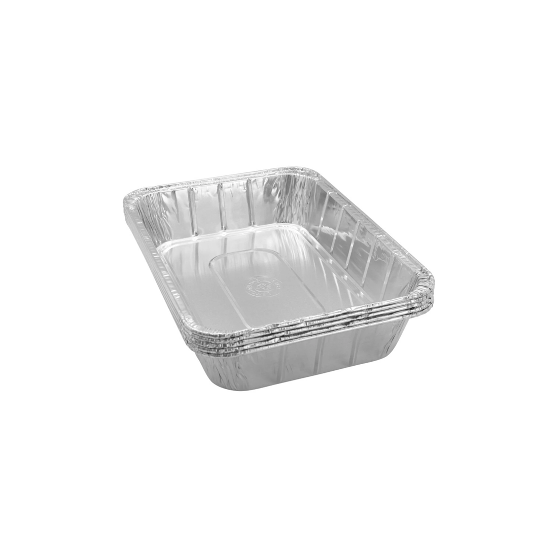 3 5pc Lemon & Lime 36cm Disposable Aluminium Foil Bbq/oven Roasting/baking Tray
 - Silver, 3 of 3