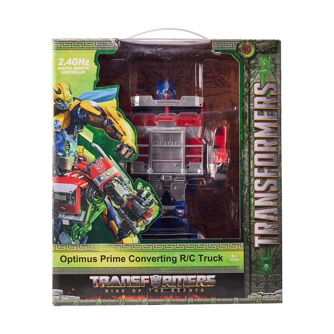 1 Transformers: Rise of the Beasts Optimus Prime Converting R/C Truck, 1 of 10