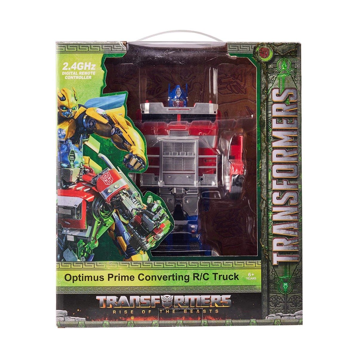 1 Transformers: Rise of the Beasts Optimus Prime Converting R/C Truck, 1 of 10