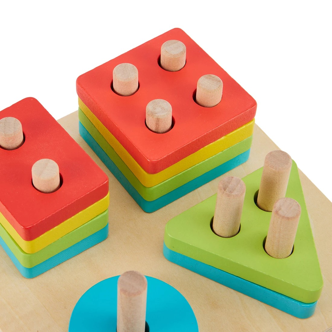 8 Wooden Multi Shape Stacker, 8 of 10