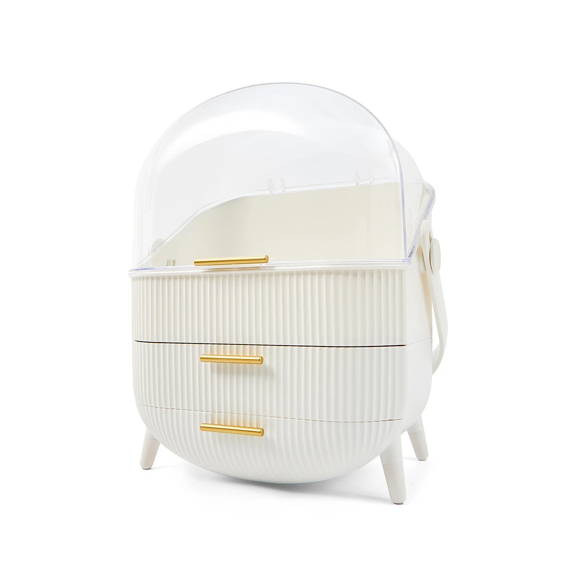 4 Cosmetic Organiser with 2 Drawers, 4 of 10