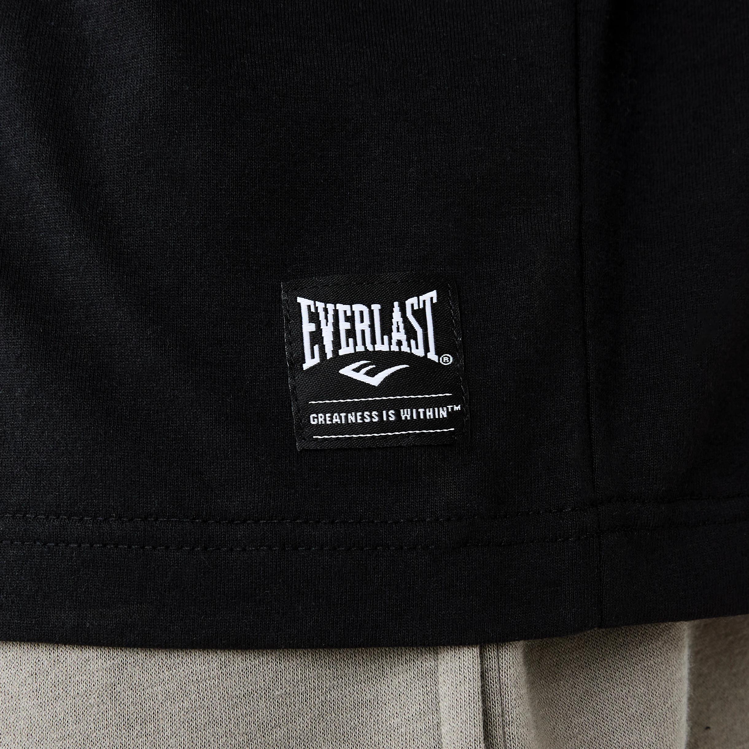 7 Everlast Mens Athletic Crew Neck T-shirt EVERLAST BLACK, 7 of 8