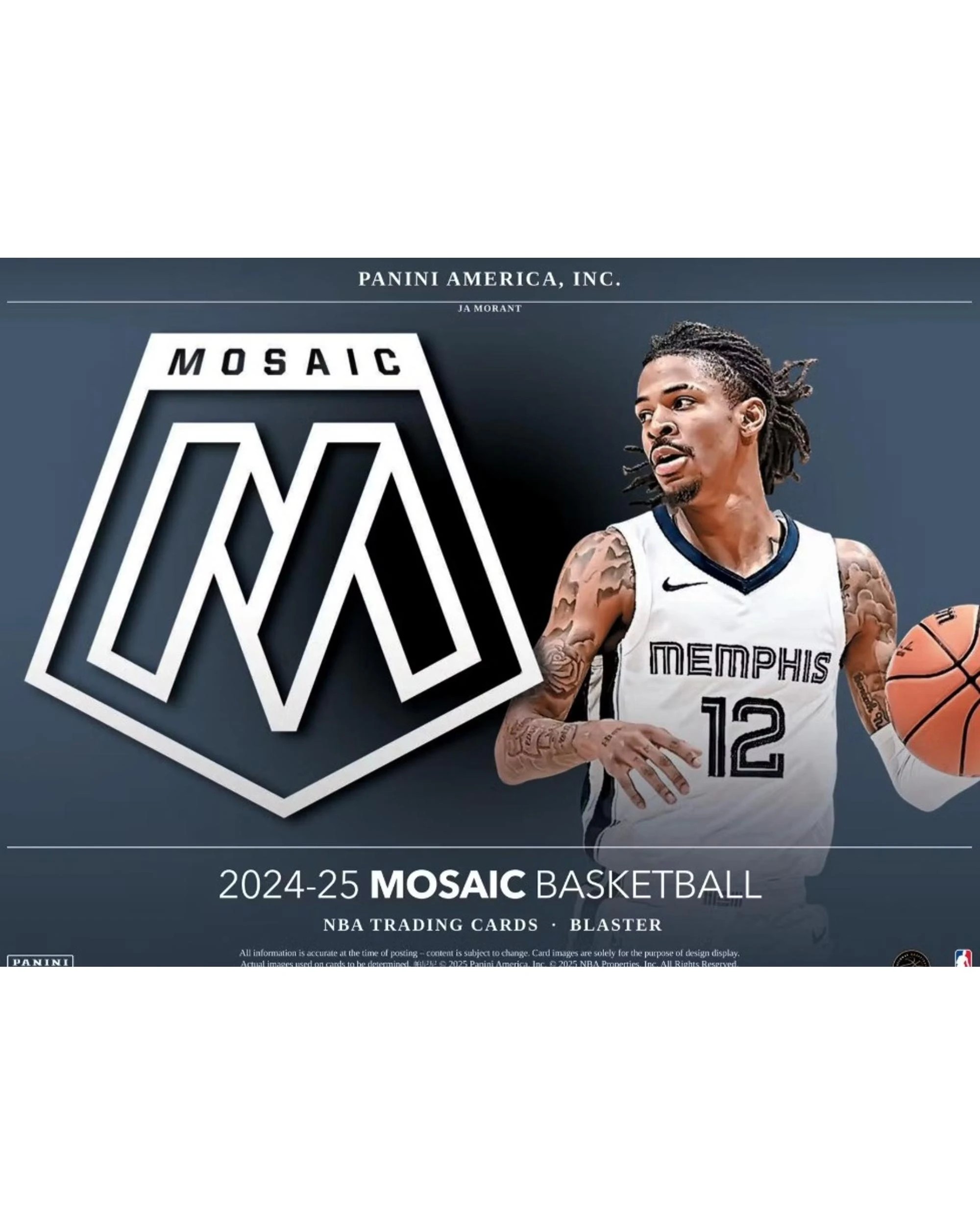 2 Panini 2024/2025 NBA Mosaic Basketball Blaster Box, 2 of 6
