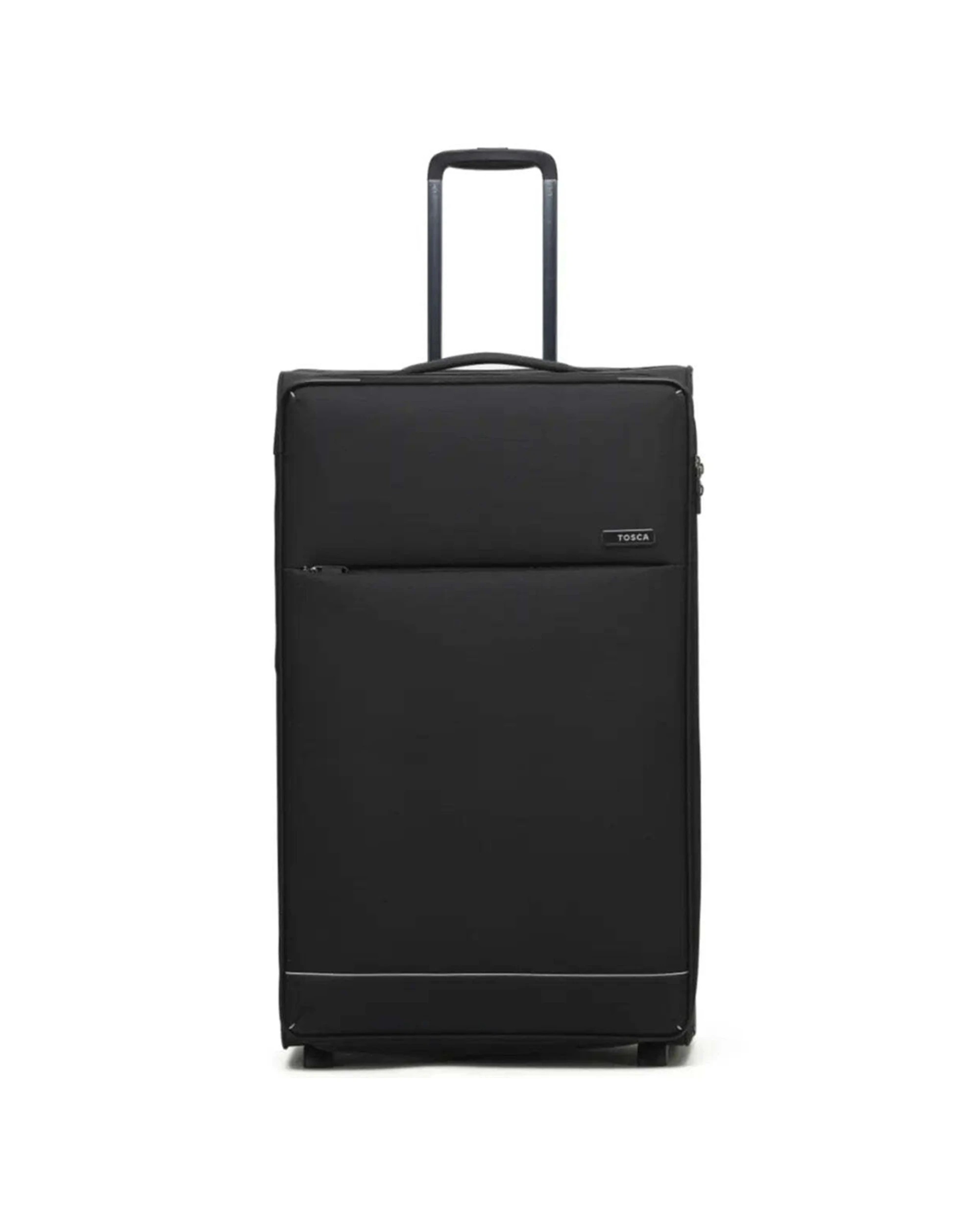 3 Tosca So Lite 79 cm 2-Wheel Suitcase Feather Light Deluxe Jacquard Expand - Black, 3 of 5