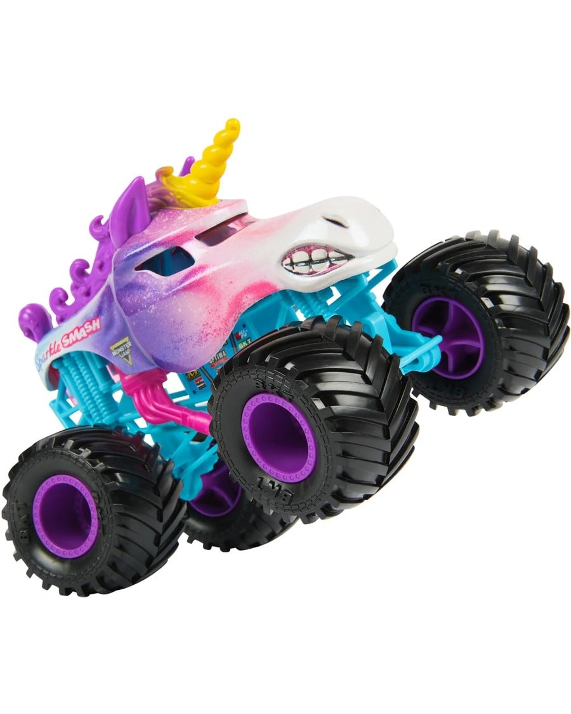 2 Monster Jam 1:24 Scale Sparkle Smash Diecast Vehicle, 2 of 4
