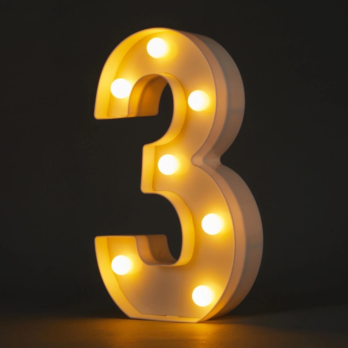 1 Light Up Number - 3, 1 of 5