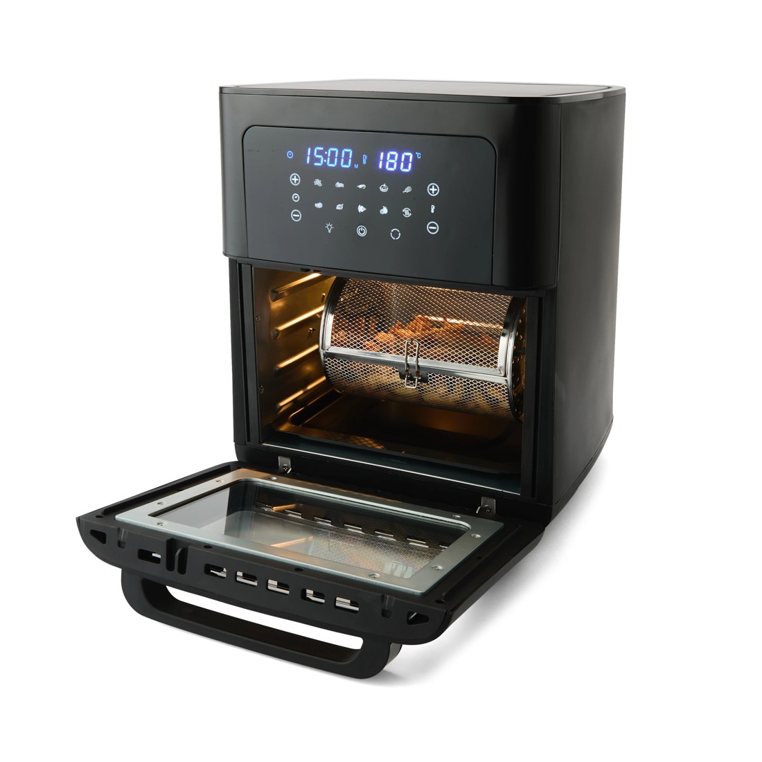 2 12L Air Fryer Oven - Black, 2 of 10