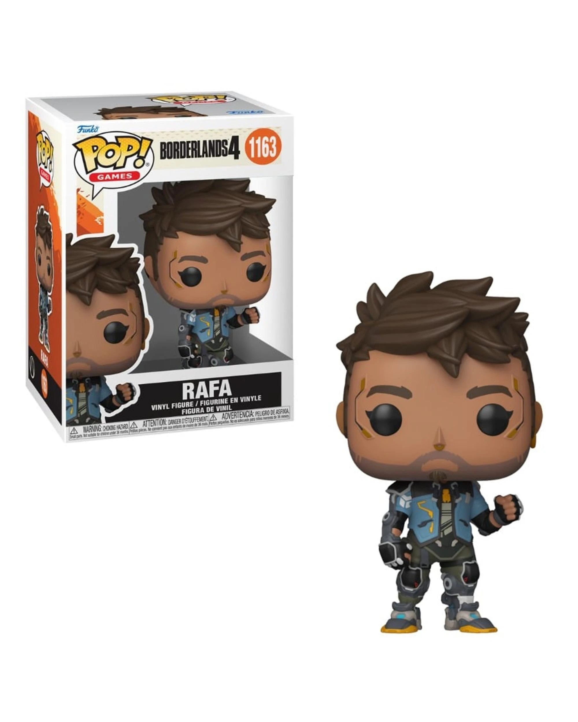 1 Borderlands 4 Rafa Exo-Soldier Funko POP! Vinyl, 1 of 1