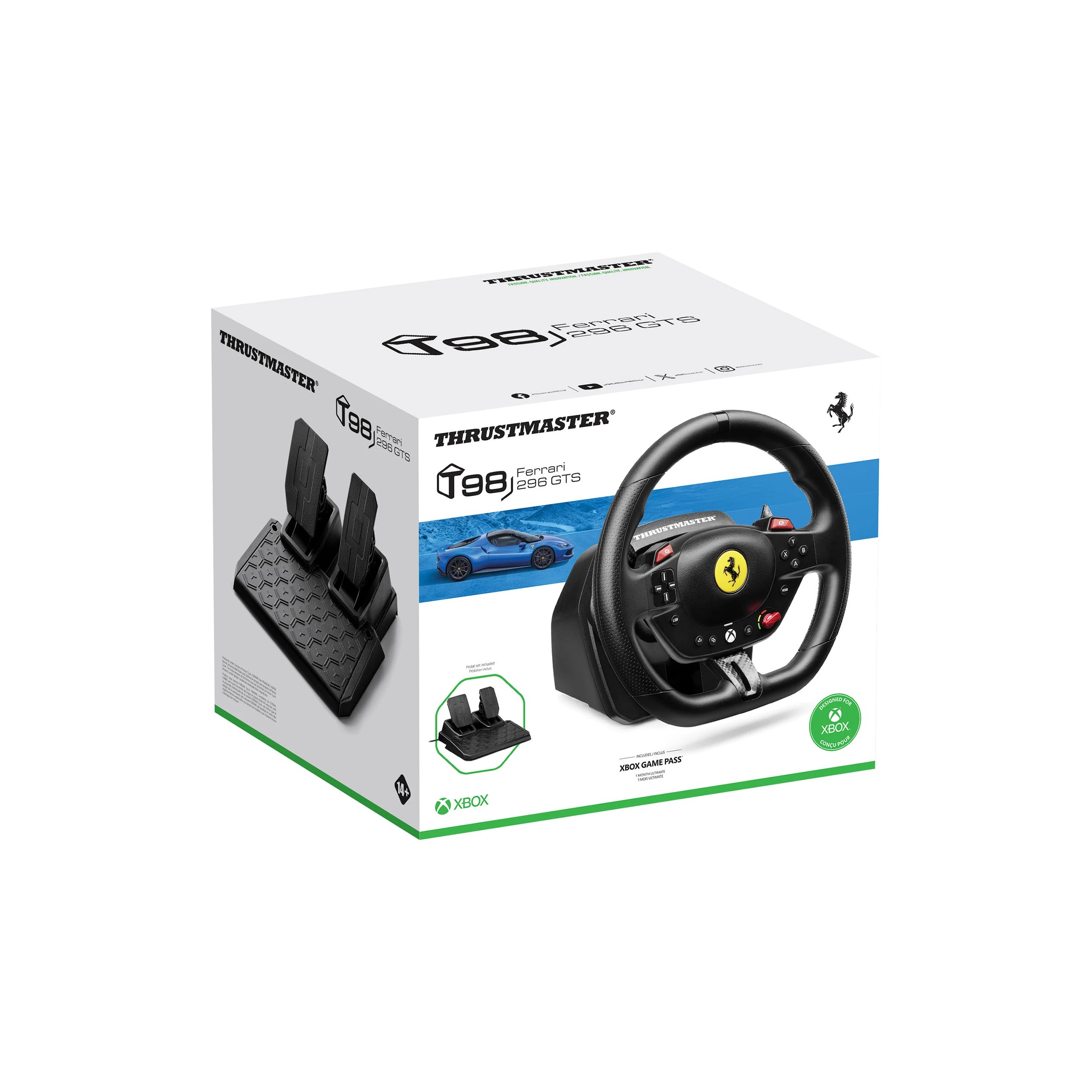 1 B. toys Thrustmaster T98X Ferrari 296 GTS - Xbox & PC - Multi, 1 of 5