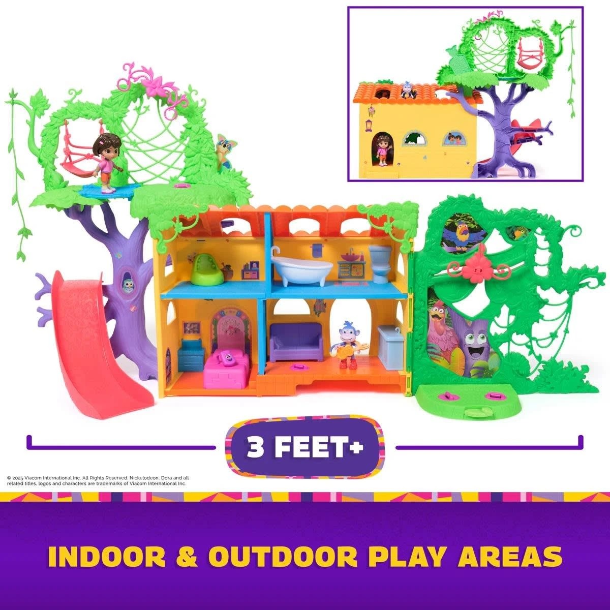 7 Nickelodeon Dora Explore & Play Rainforest Casita Playset, 7 of 11