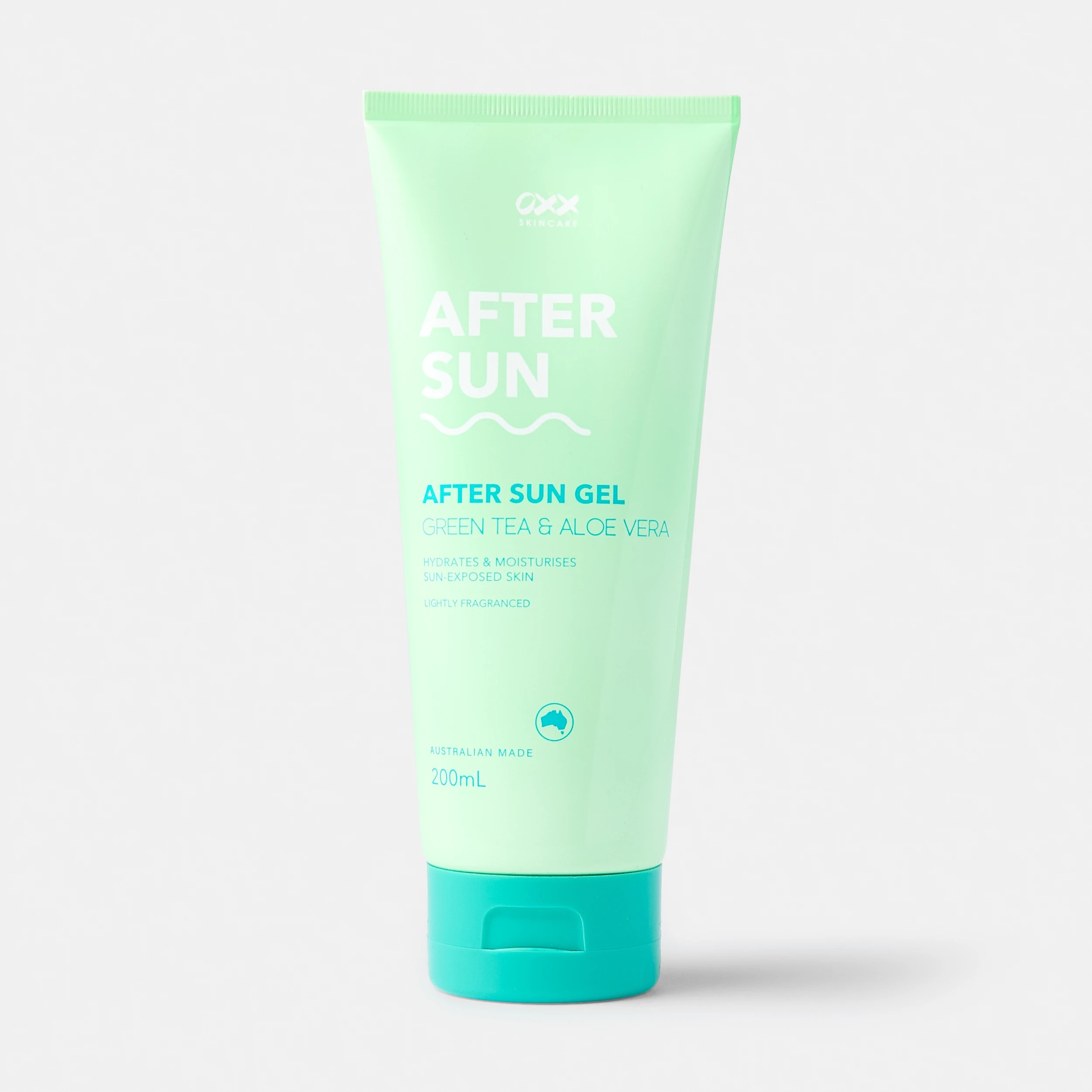 1 OXX Skincare After Sun Gel 200ml - Green Tea and Aloe Vera, 1 of 2