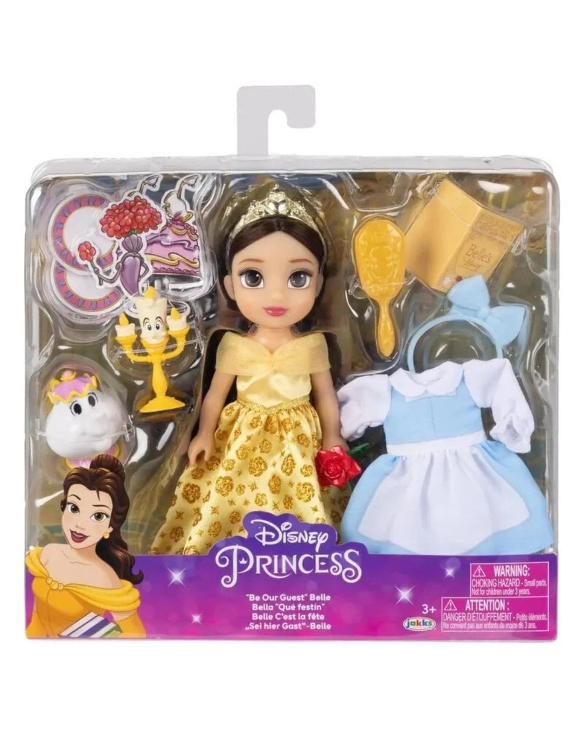 1 Disney Beauty and the Beast Princess Belle Be Our Guest Doll, 1 of 5