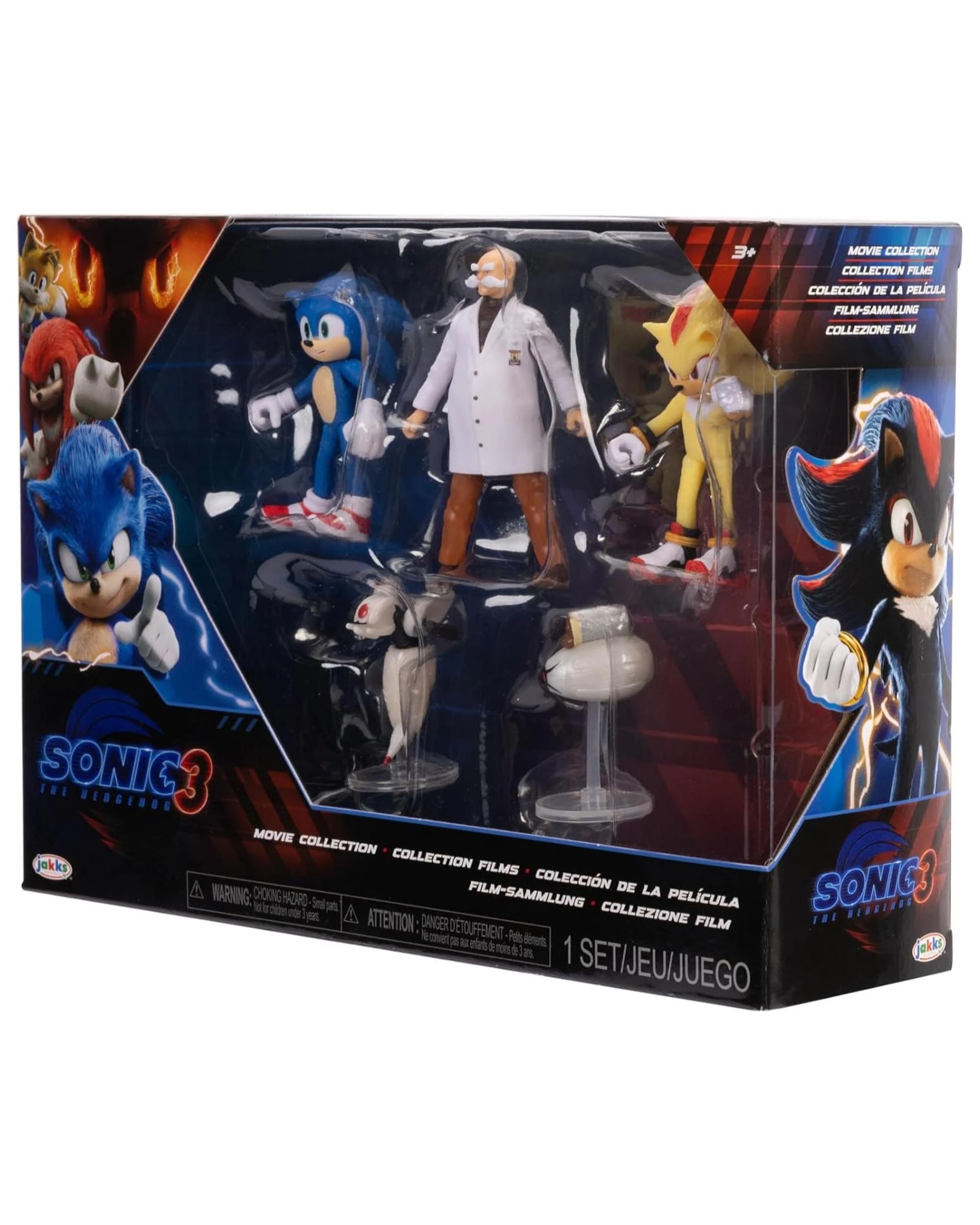 2 Sonic the Hedgehog 3 Movie Wave 3 Movie Collection 2.5 inch Figure Multi-Pack, 2 of 9
