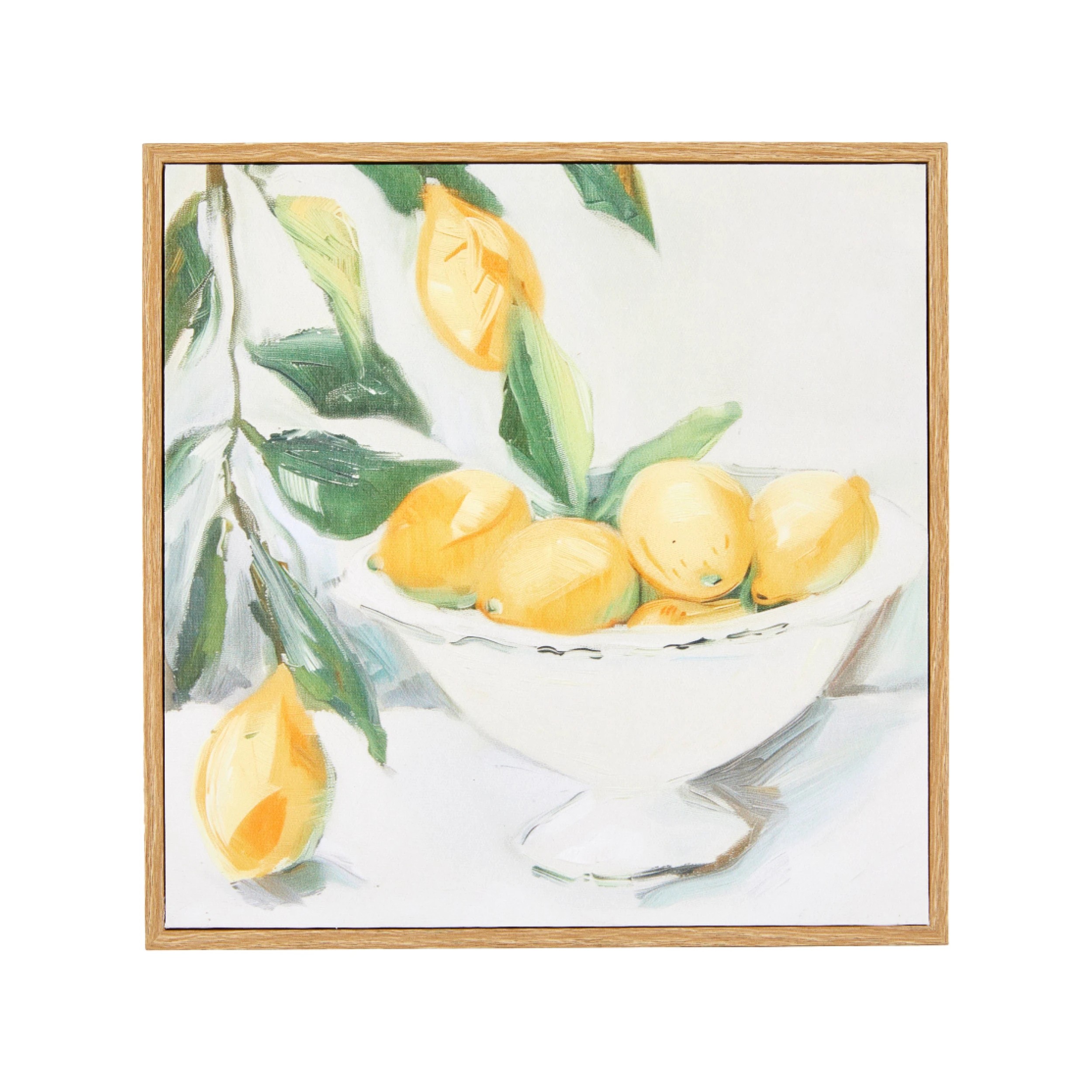 1 Lemons Framed Canvas, 1 of 5