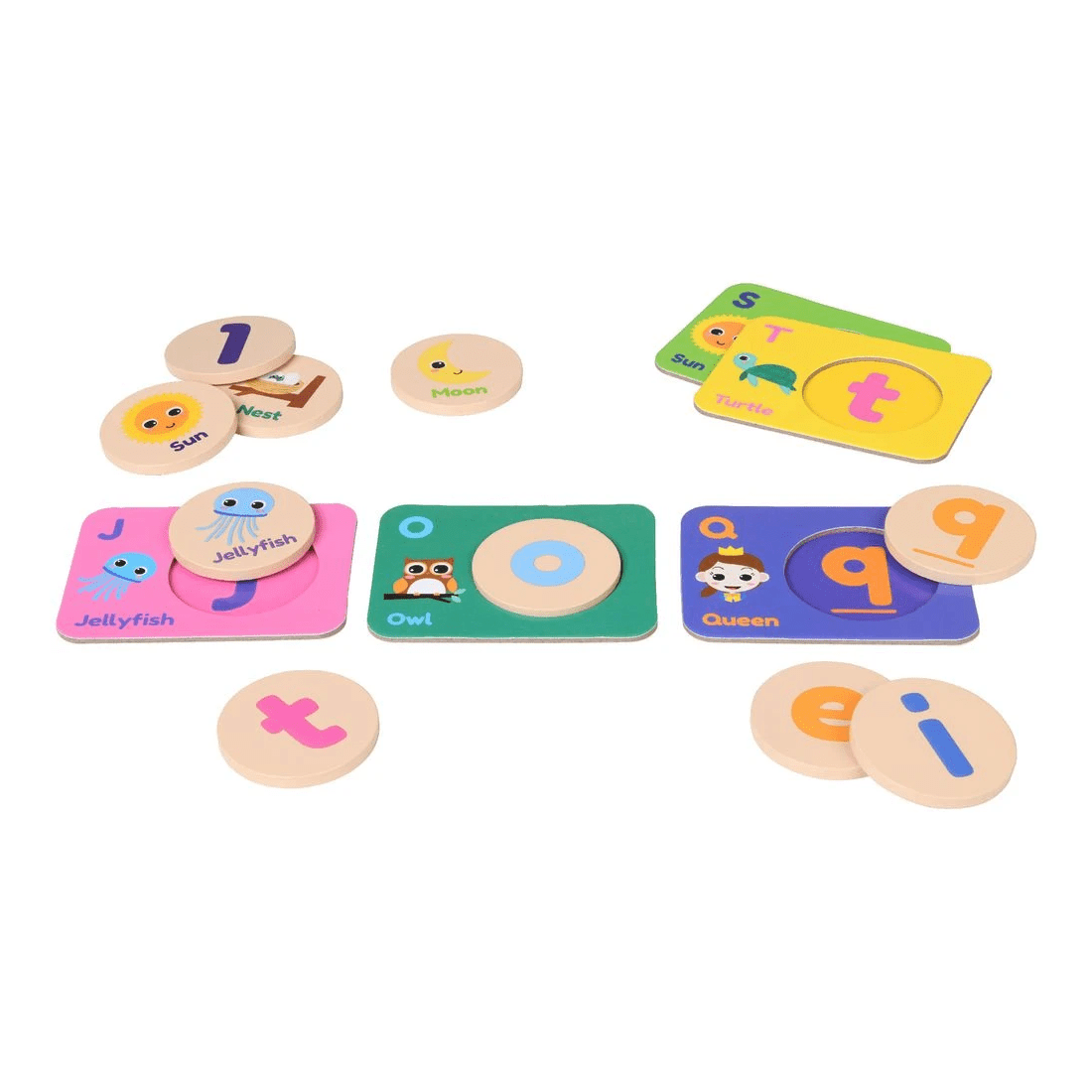 3 Kadink Wooden Alphabet Matching Game, 3 of 3