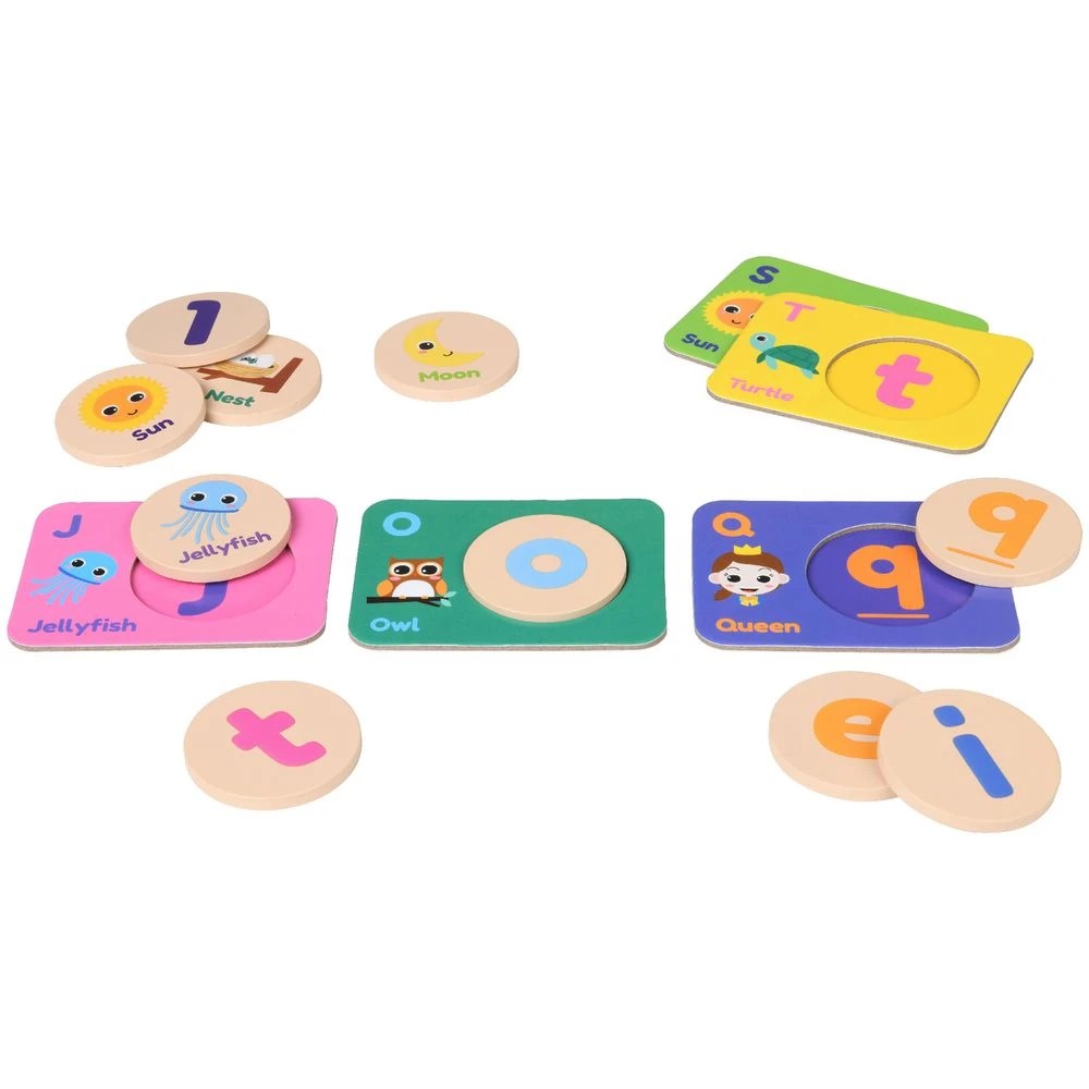 3 Kadink Wooden Alphabet Matching Game, 3 of 3