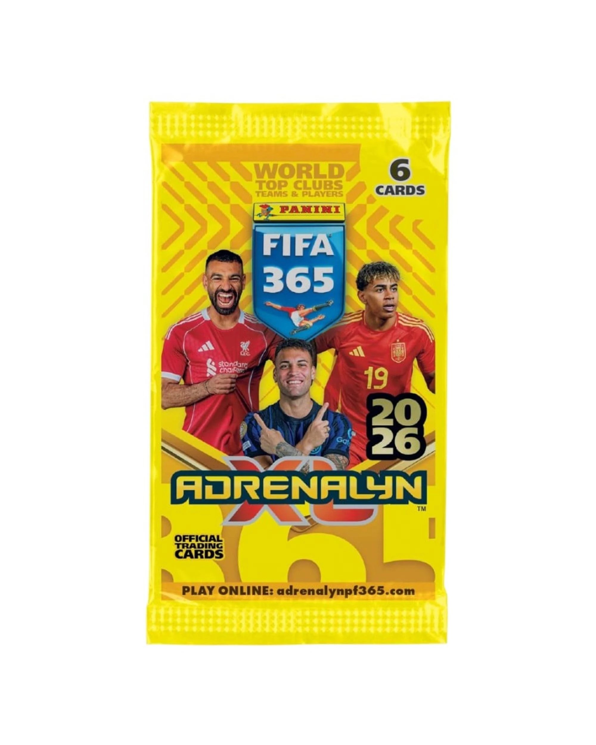 4 Panini 2026 FIFA 365 Adrenalyn XL Trading Cards Starter Pack, 4 of 6