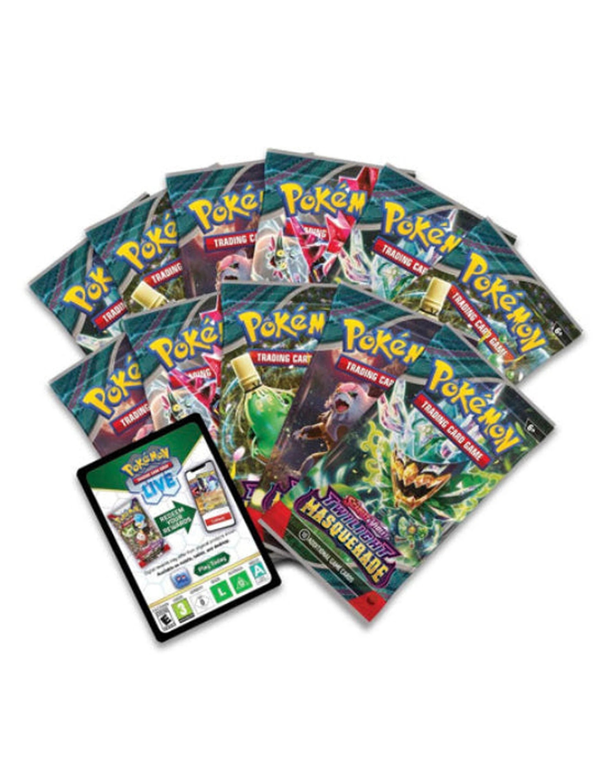 Pokemon Tcg Scarlet & Violet Twilight Masquerade Pokemon Center Elite ...
