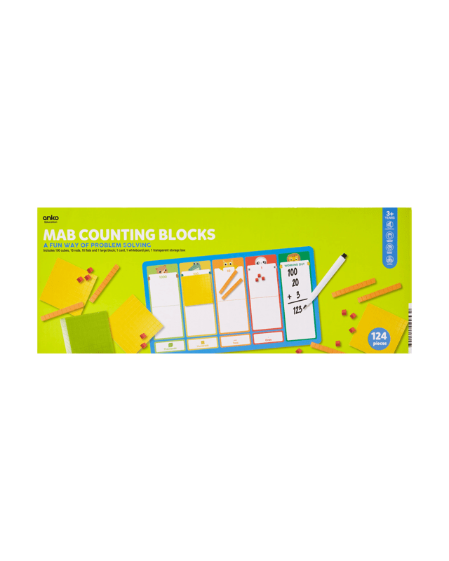 124 Piece Mab Counting Bl