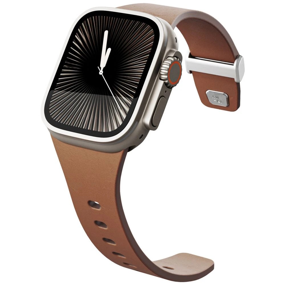 1 Journey Urban Apple Watch Leather Band 4249mm Brown, 1 of 6