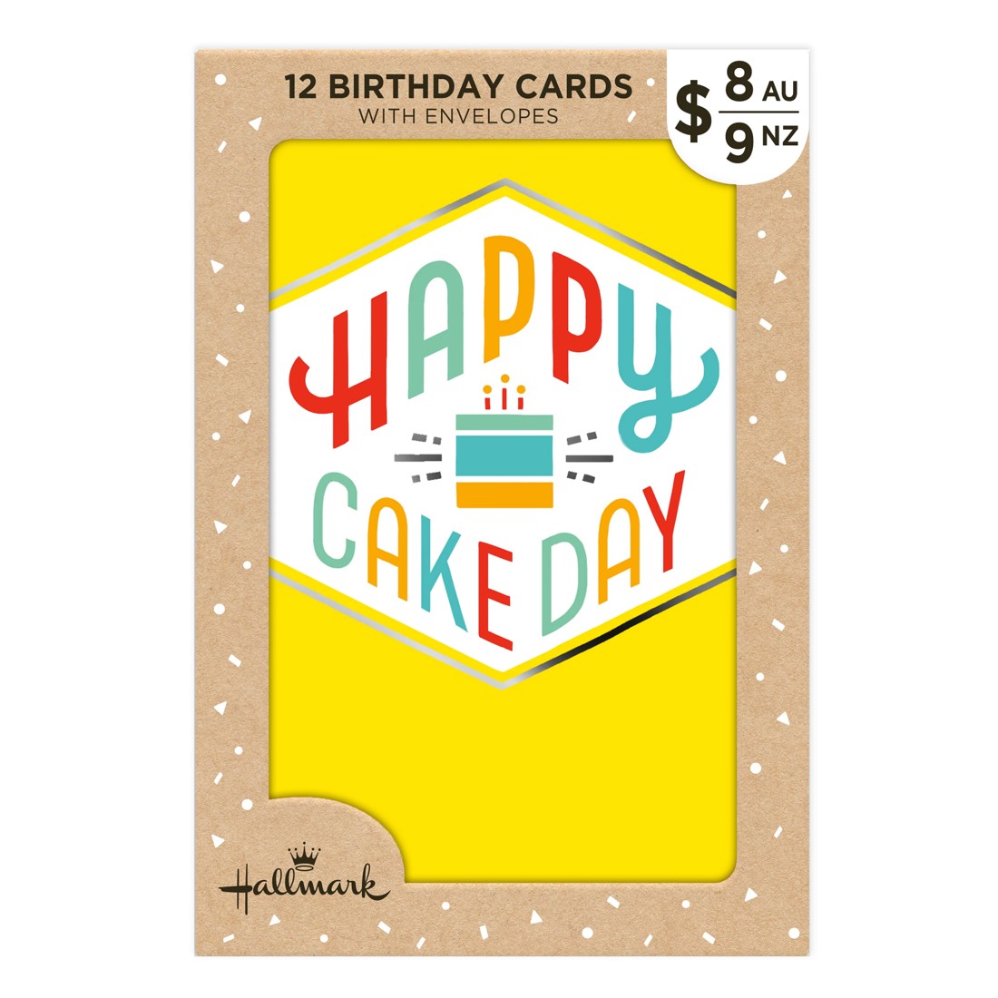 1 12 Pack Hallmark Birthday Cards - Bright and Bold, 1 of 6