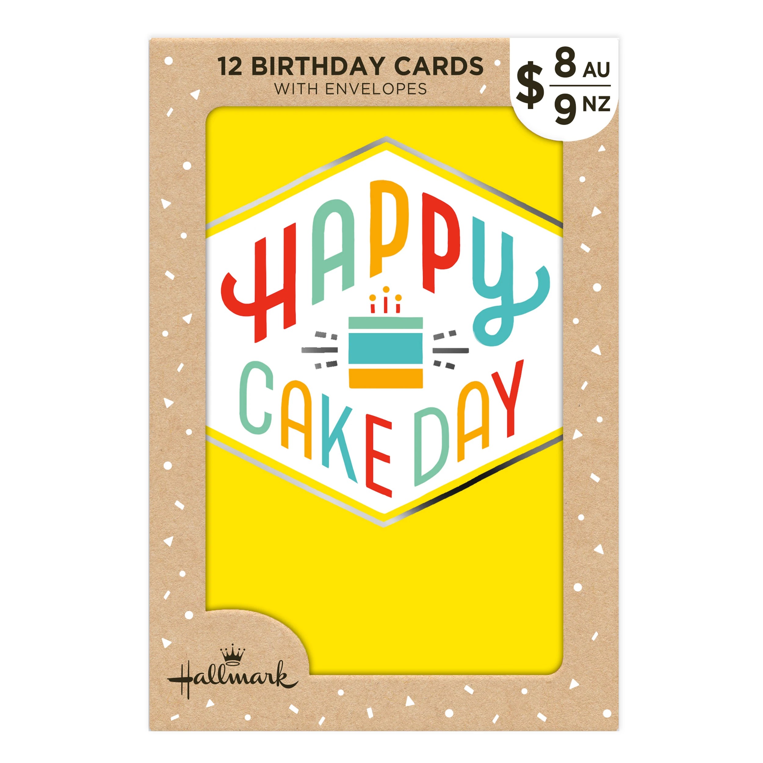 1 12 Pack Hallmark Birthday Cards - Bright and Bold, 1 of 6