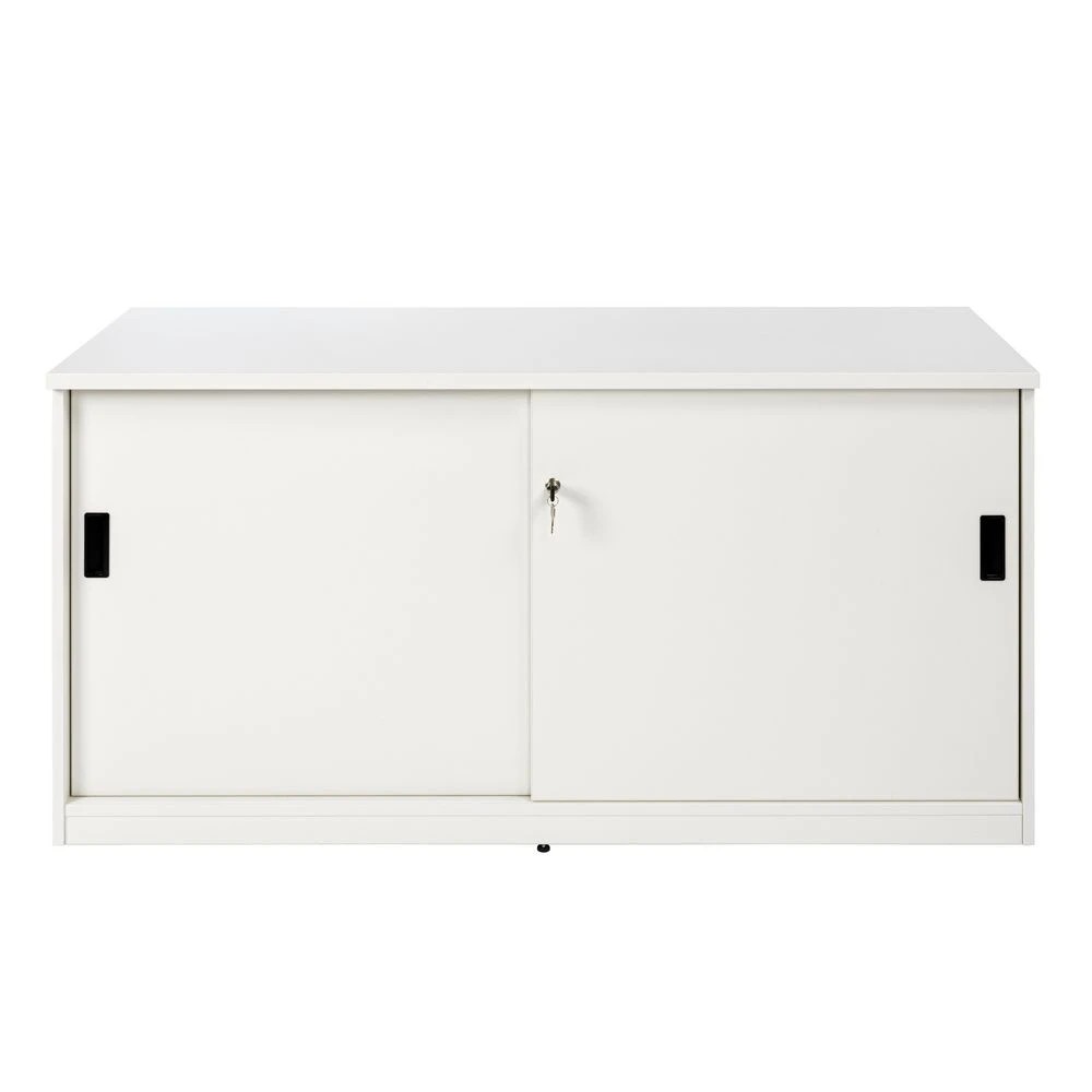 4 Stilford Professional Sliding Door Credenza 1500mm White Cabinets Cupboards, Lockers and Credenzas, 4 of 4