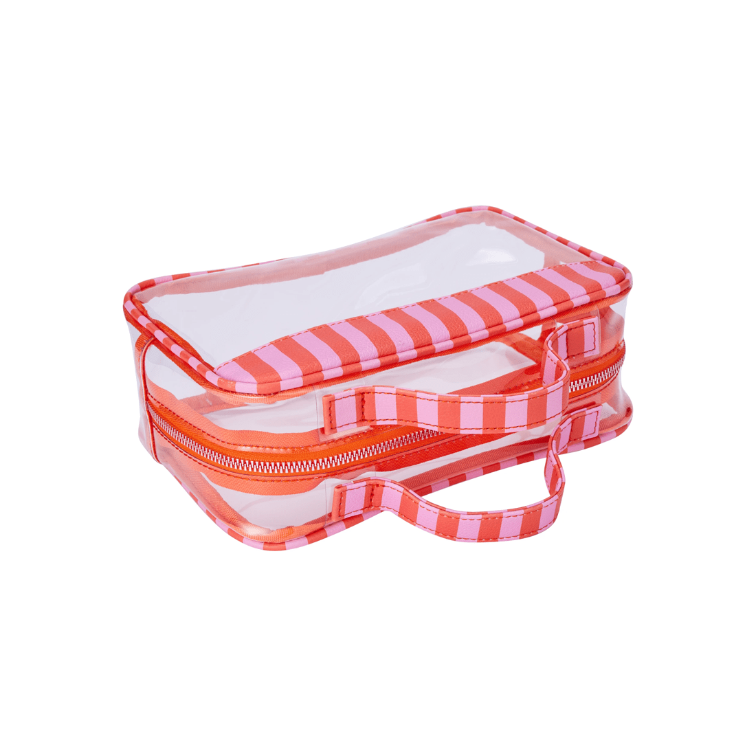 3 OXX Cosmetics Makeup Bag - Pink and Orange, 3 of 4