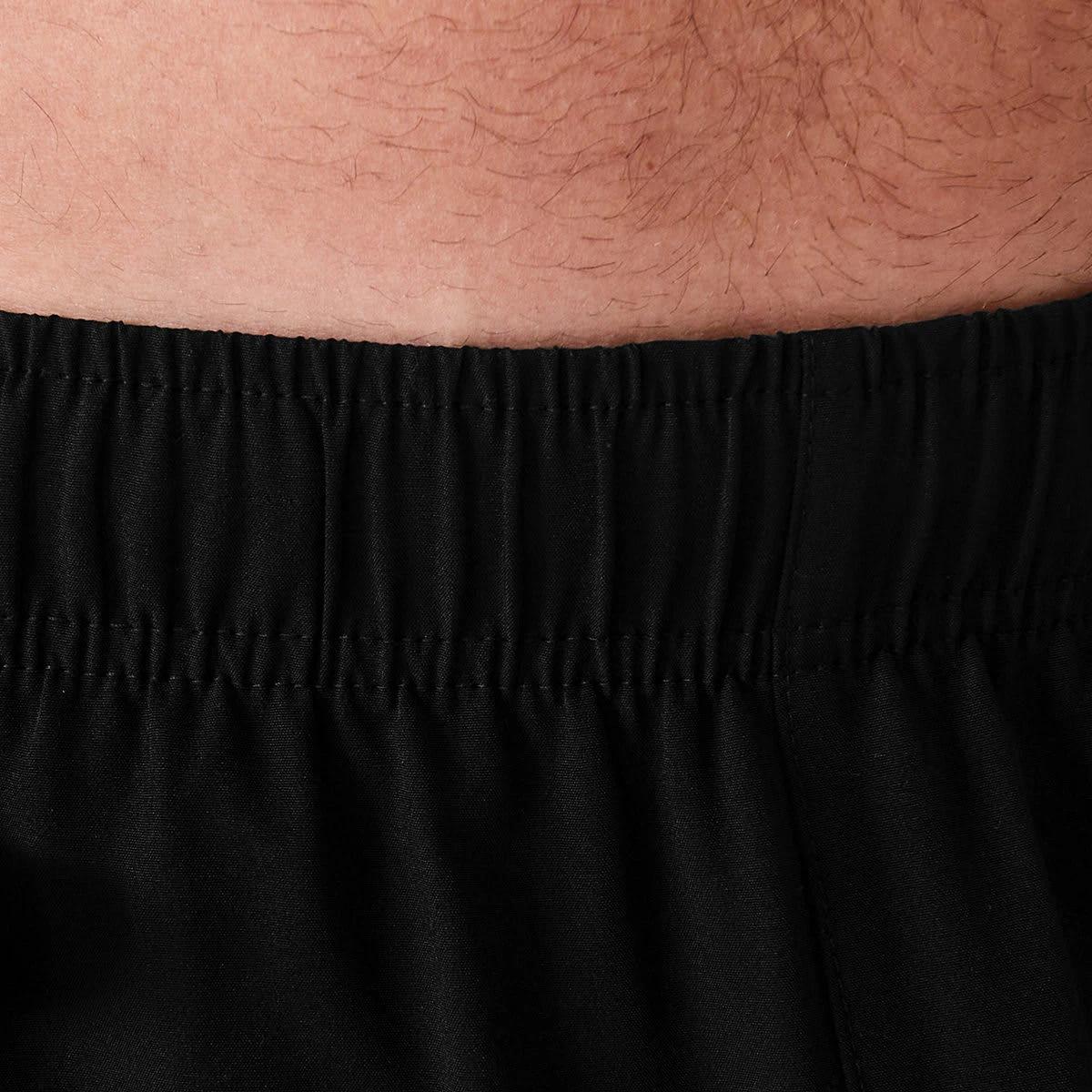 4 Active Mens Woven Stretch Shorts BLACK, 4 of 8