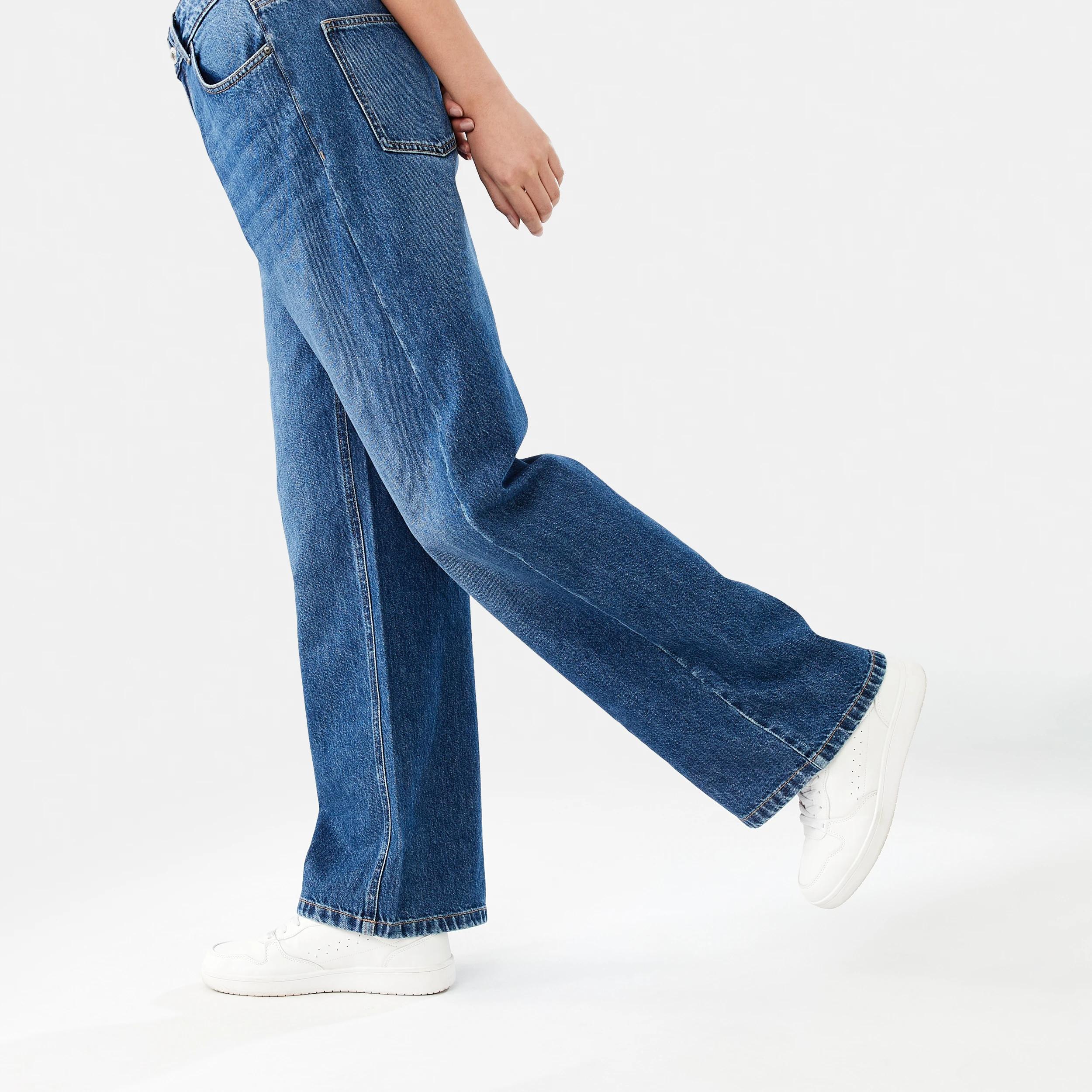 9 Straight Leg Jeans DARK WASH, 9 of 11