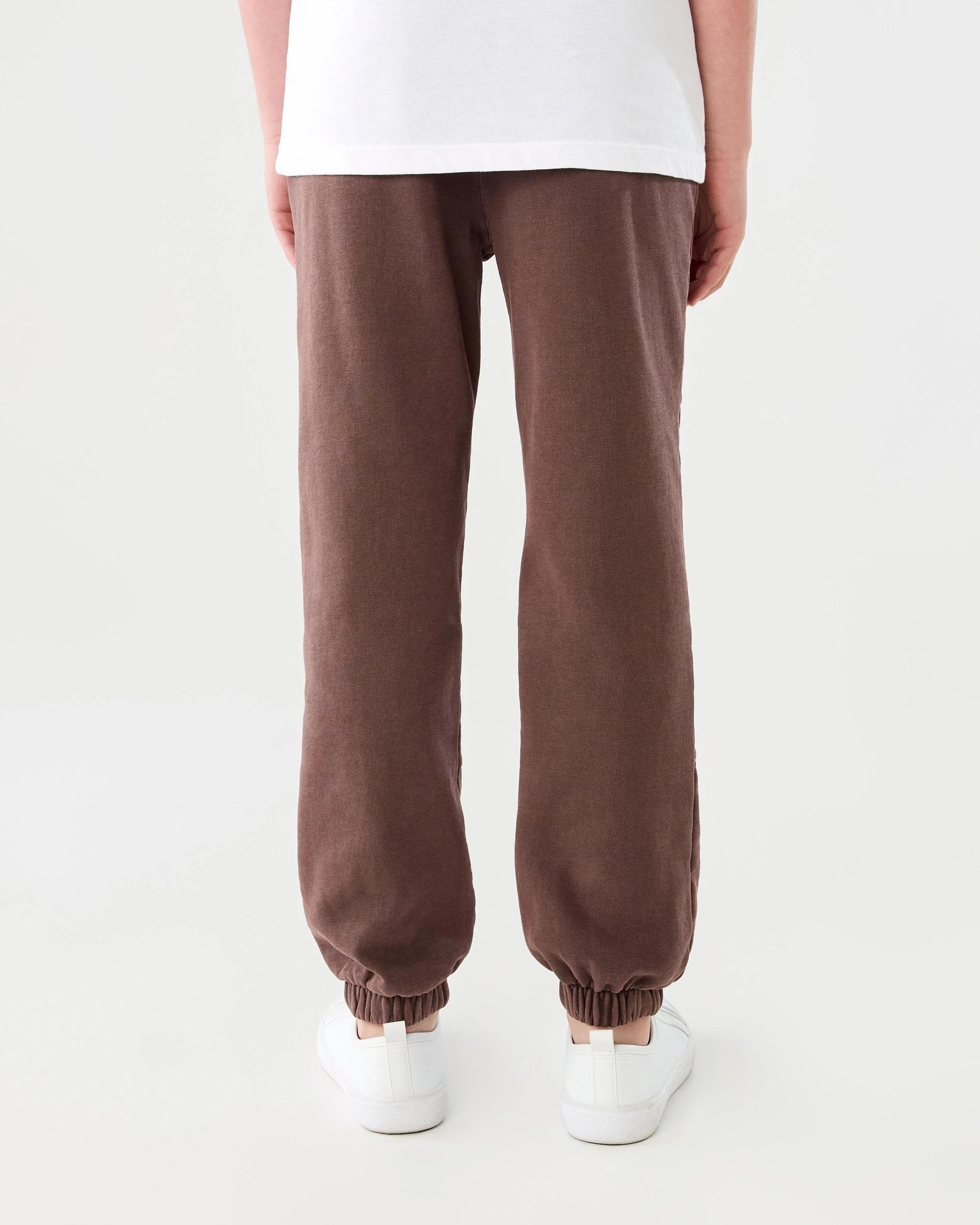 2 Garment Washed Trackpants Fossil Brn, 2 of 7