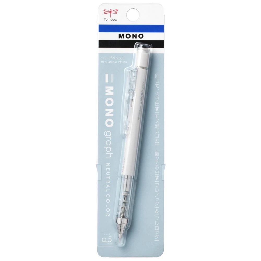 1 Tombow MONO Graph Mechanical Pencil 0.5mm Matte Grey, 1 of 5