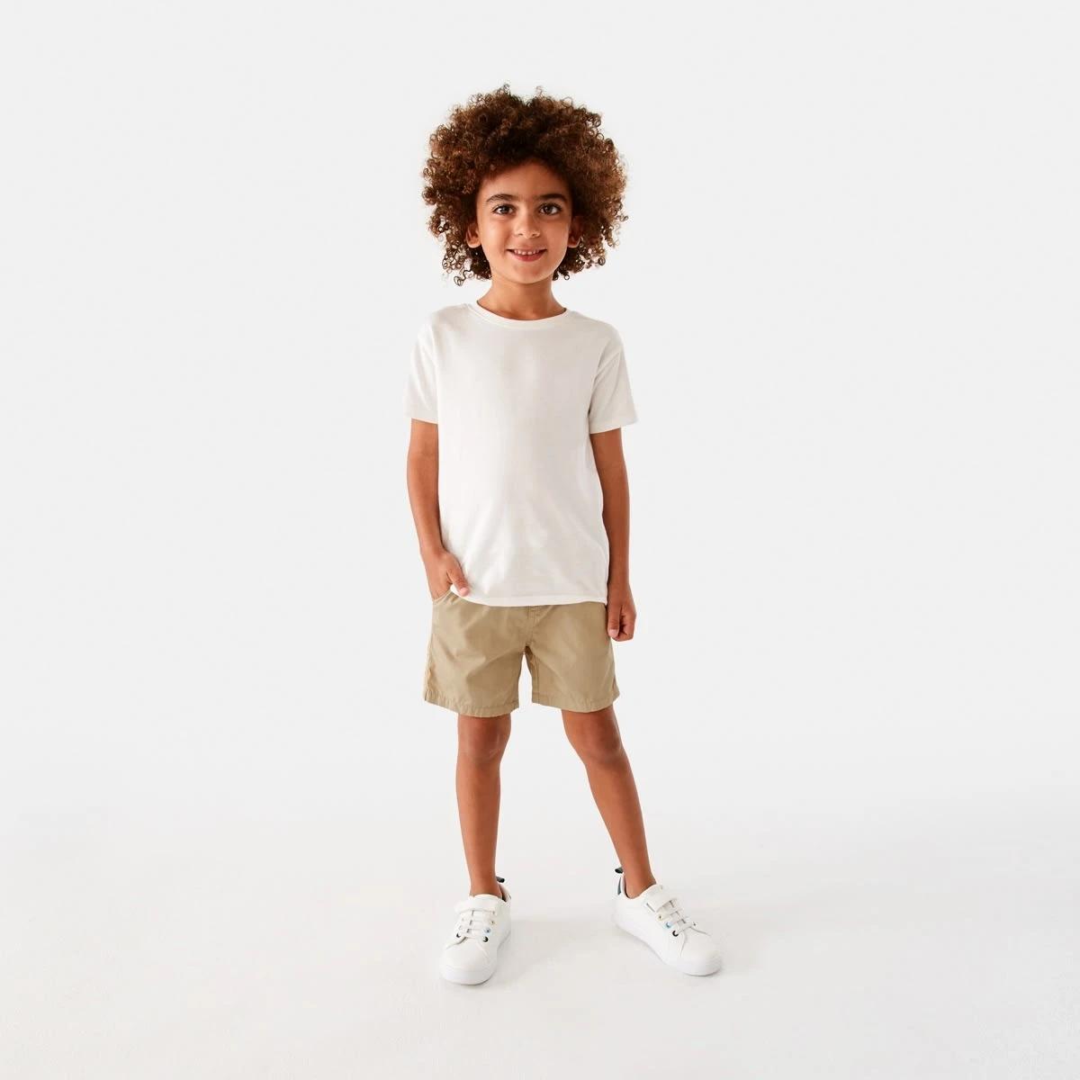 5 Poplin Shorts Corn Beige, 5 of 8