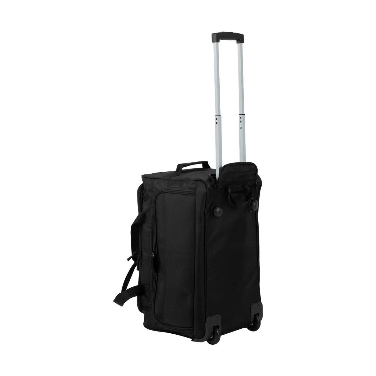 5 54L Rolling Duffle with Pockets - Black, 5 of 7