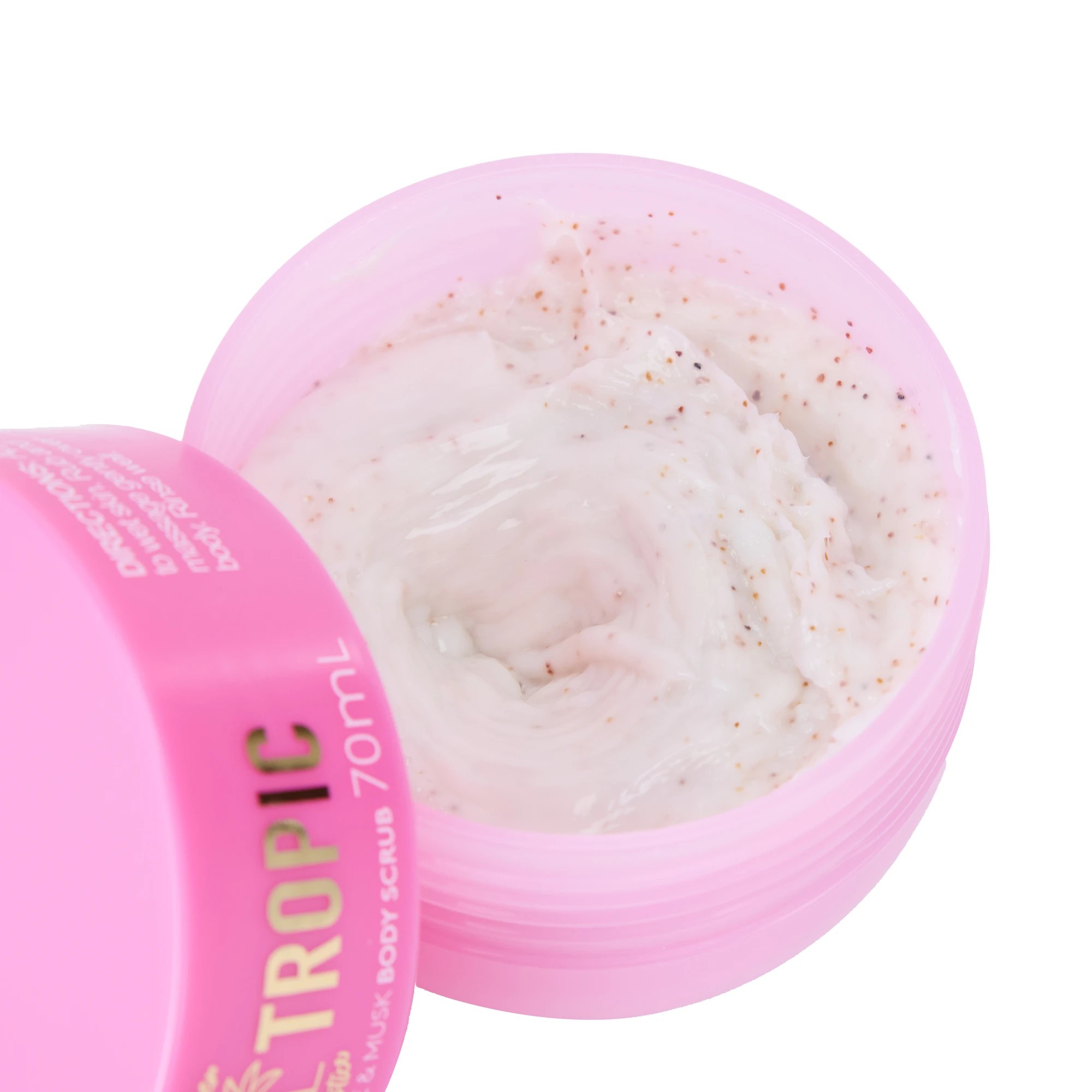 4 OXX Bodycare Pink Tropic Summer Solstice Body Scrub 70ml - Tropical Flower, Jasmine and Musk, 4 of 6