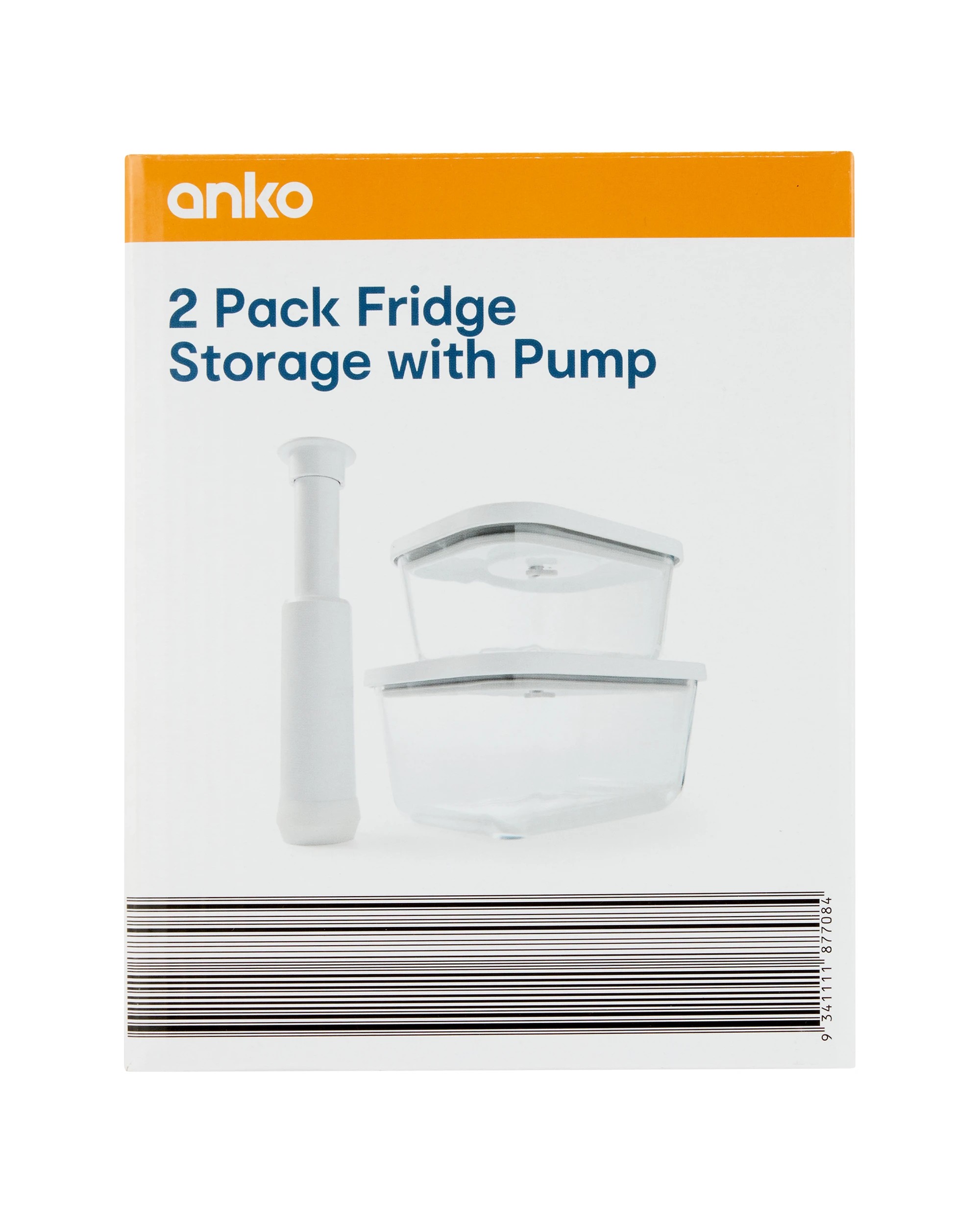 9 2 Pack Fridge Storage Containers with Pump, 9 of 9